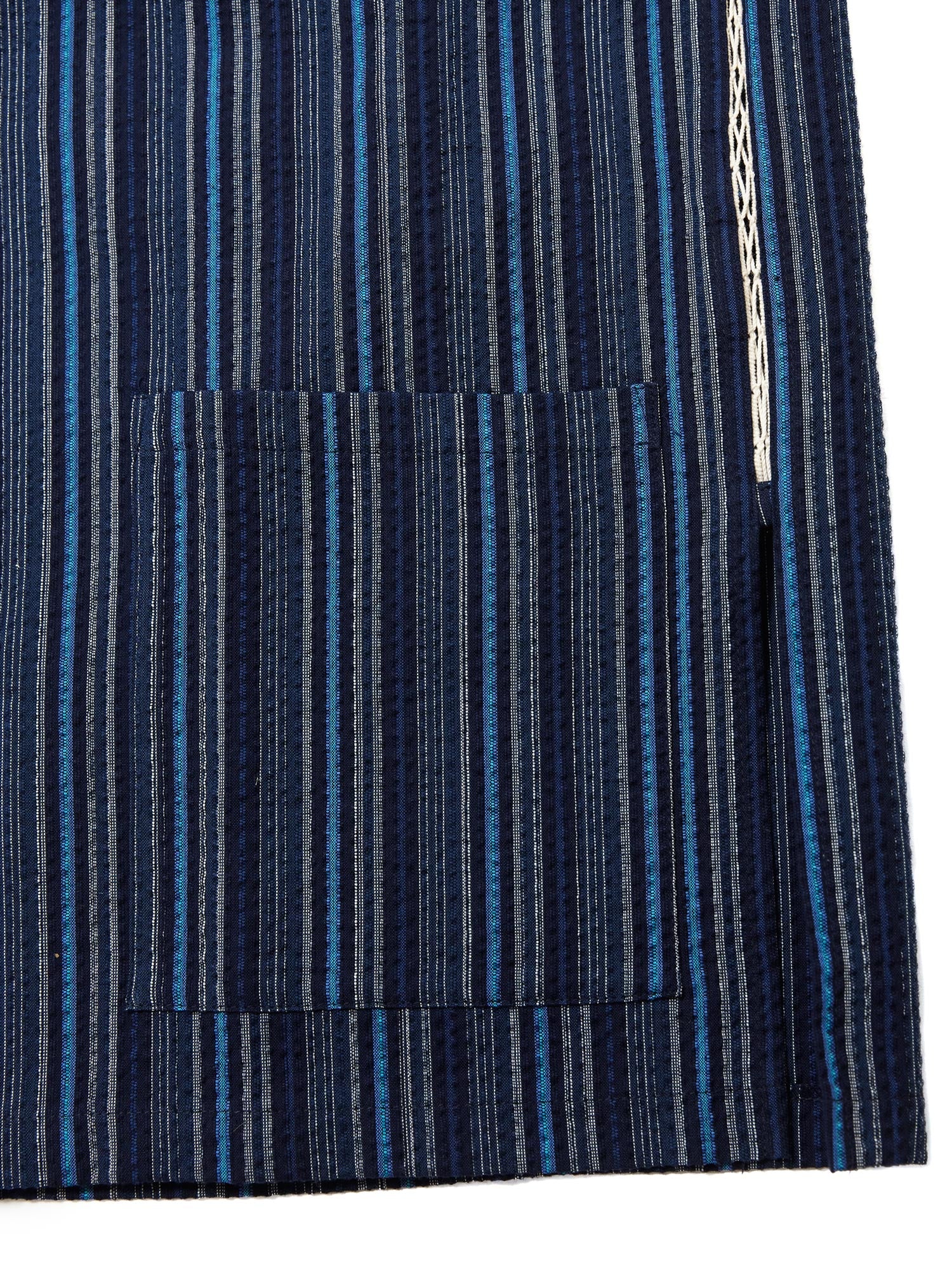 Aizome Jinbei Natural Cotton Shirt and Shorts - Image 10