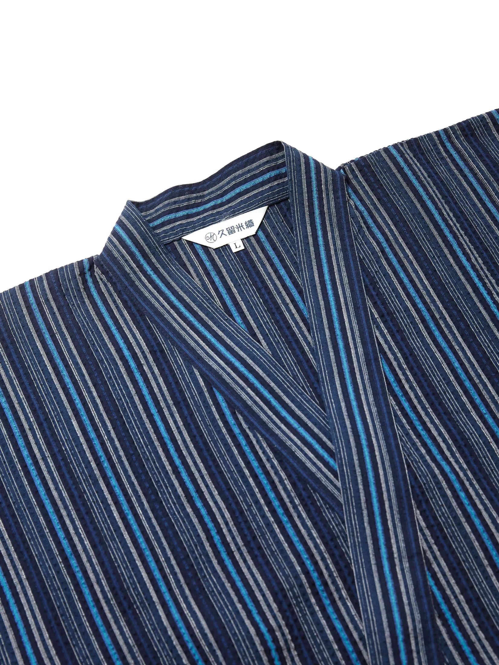 Aizome Jinbei Natural Cotton Shirt and Shorts - Image 5