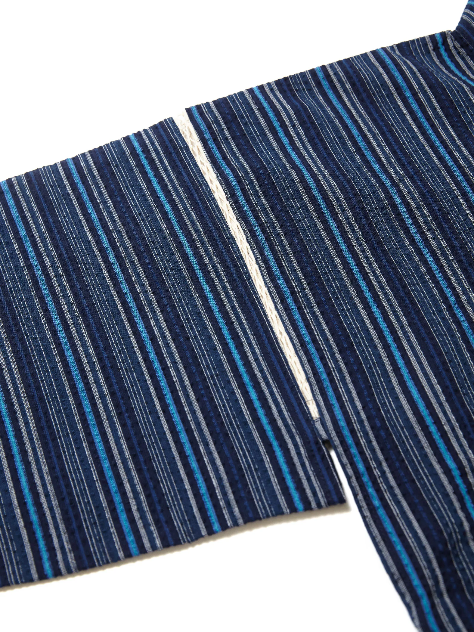 Aizome Jinbei Natural Cotton Shirt and Shorts - Image 6