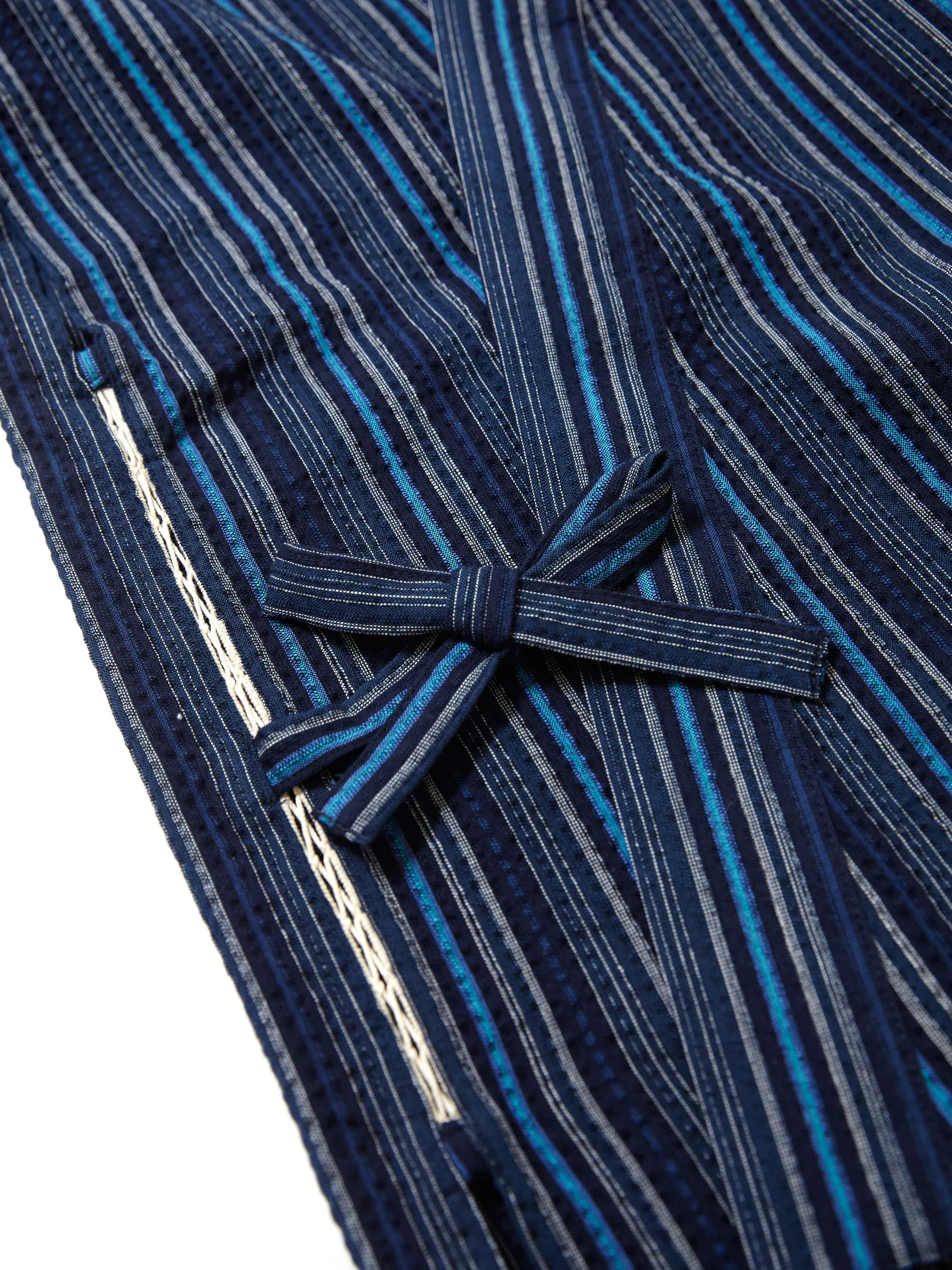 Aizome Jinbei Natural Cotton Shirt and Shorts - Image 9