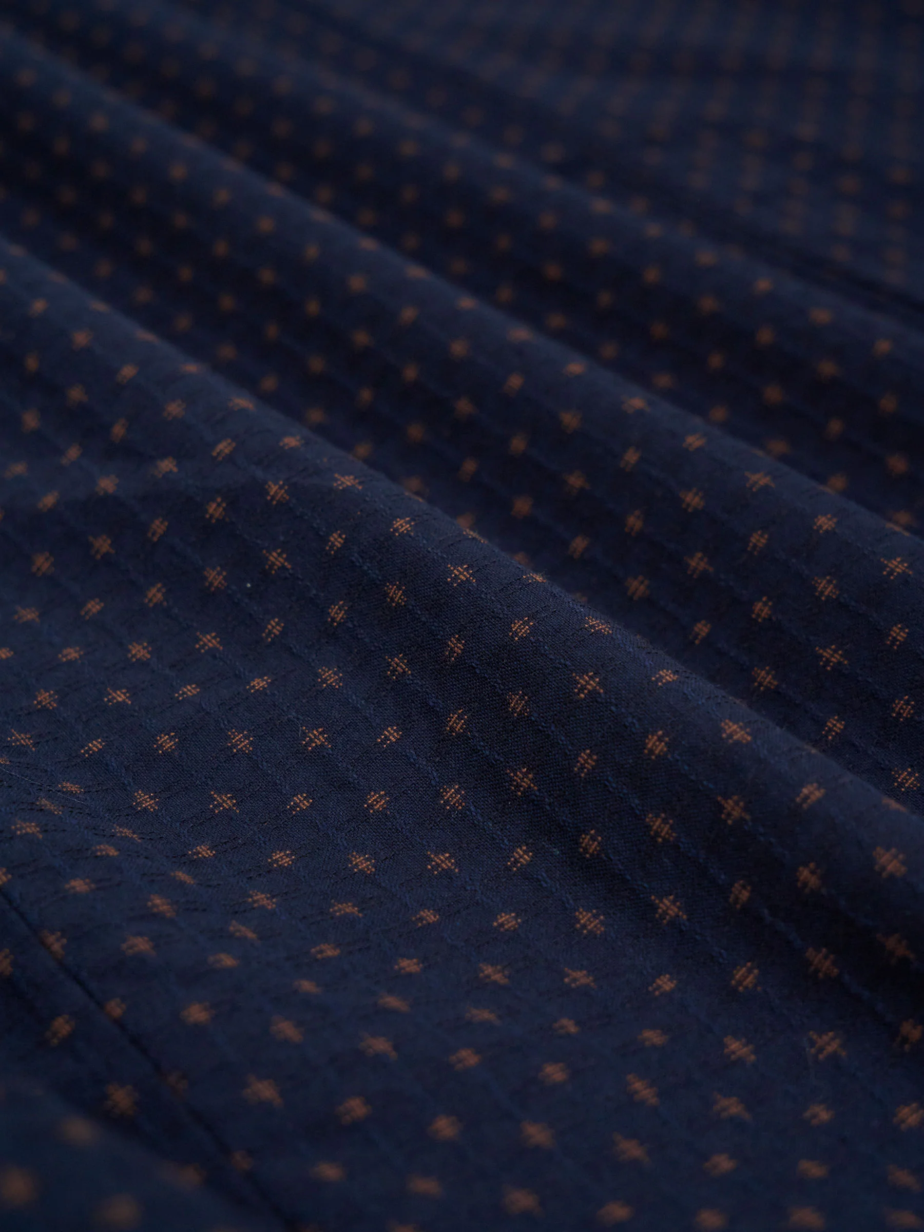 Amber Star Woven Cotton Kimono by Mikeshi - Image 7