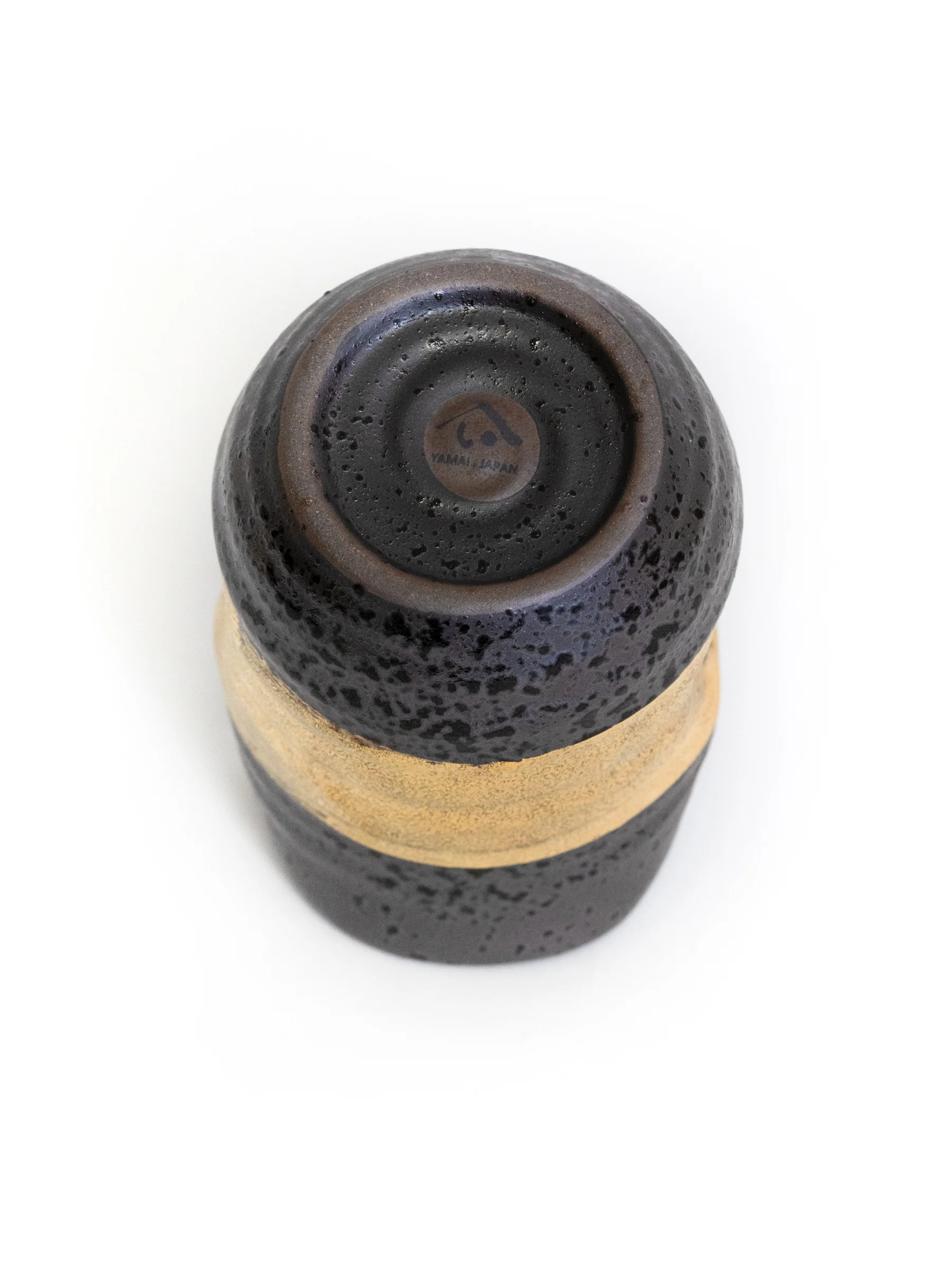 Black Kinmaki Mino Ware Japanese Sake Set by Yamai - Image 10