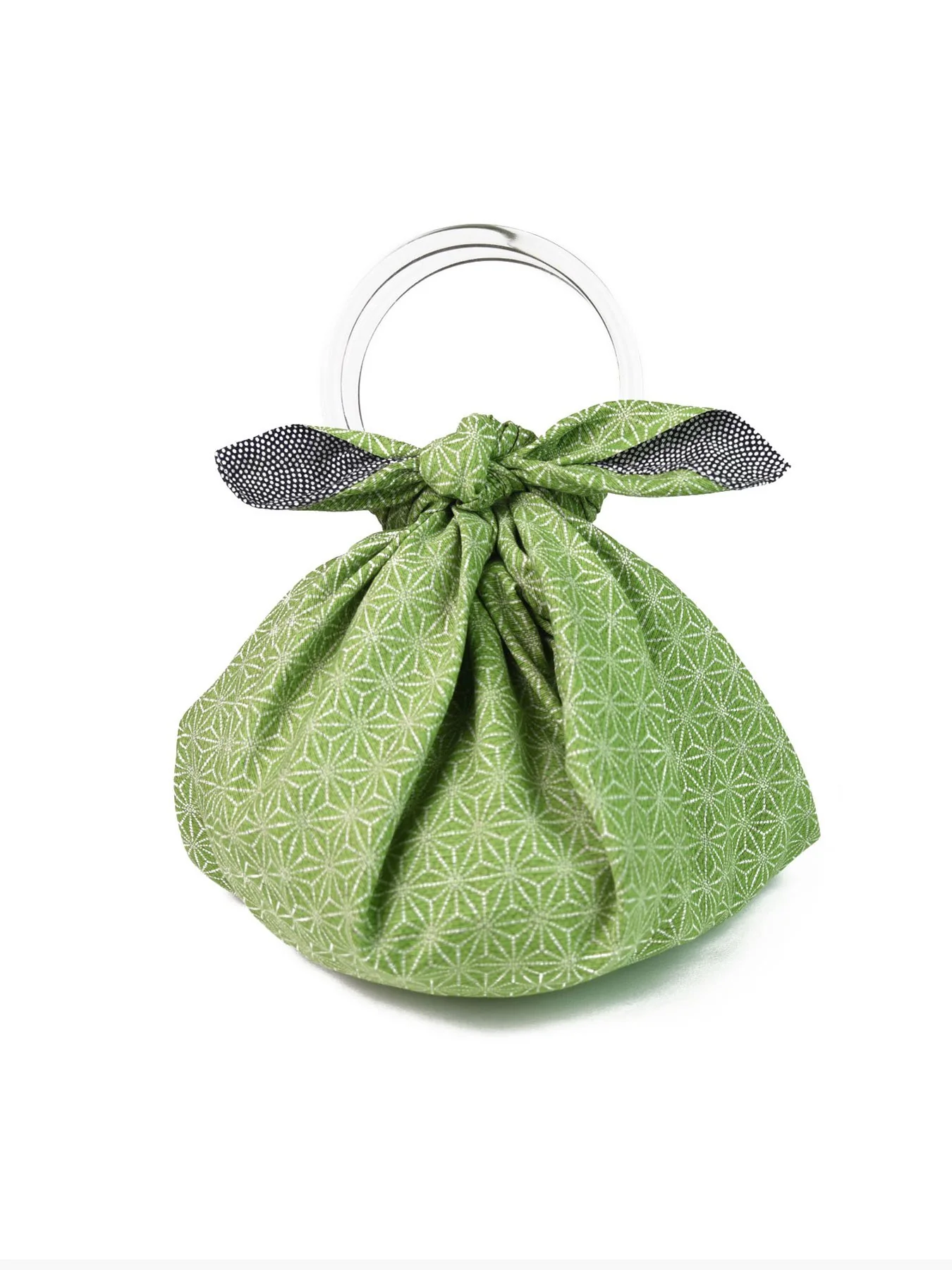 Black Samekomon Reversible Furoshiki - Image 3