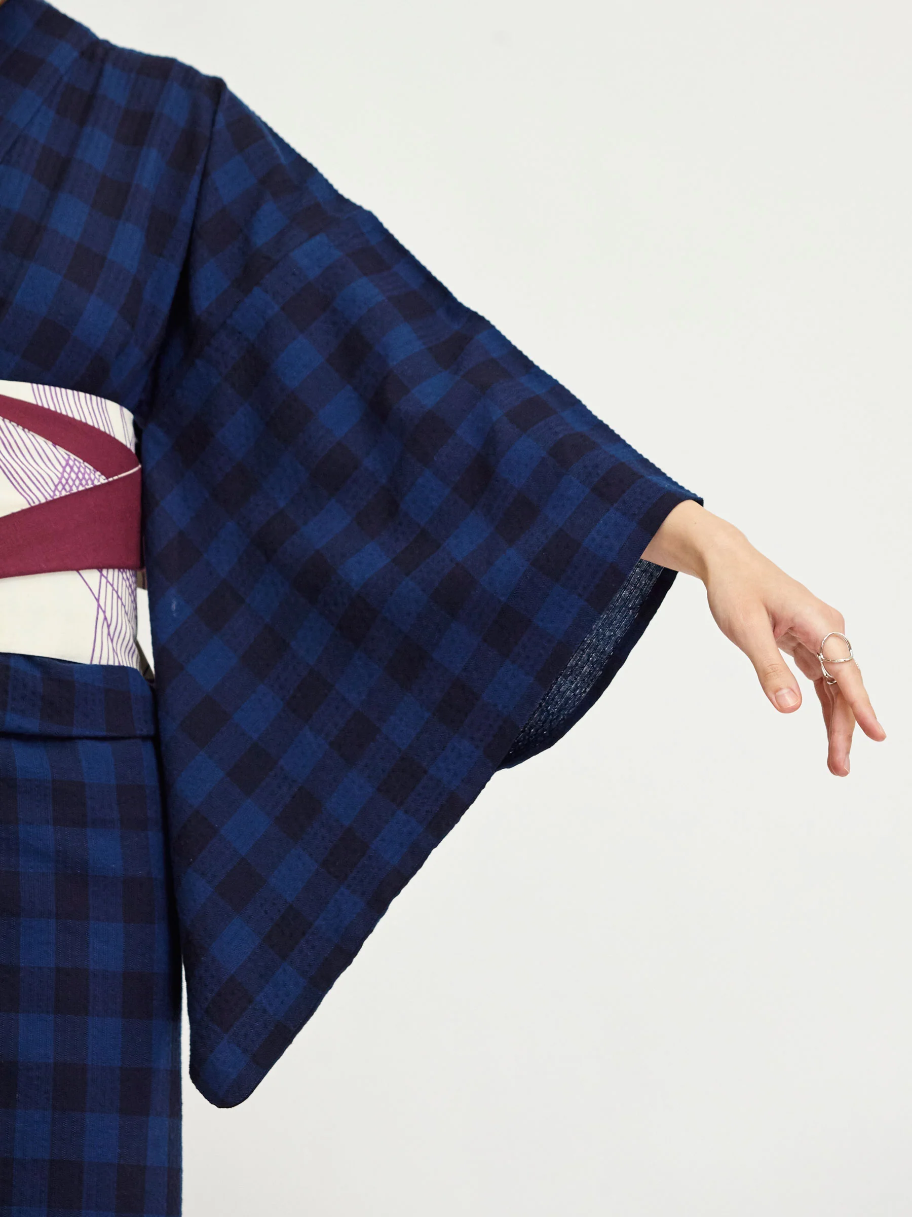 Blue Benkei Yukata - Image 5