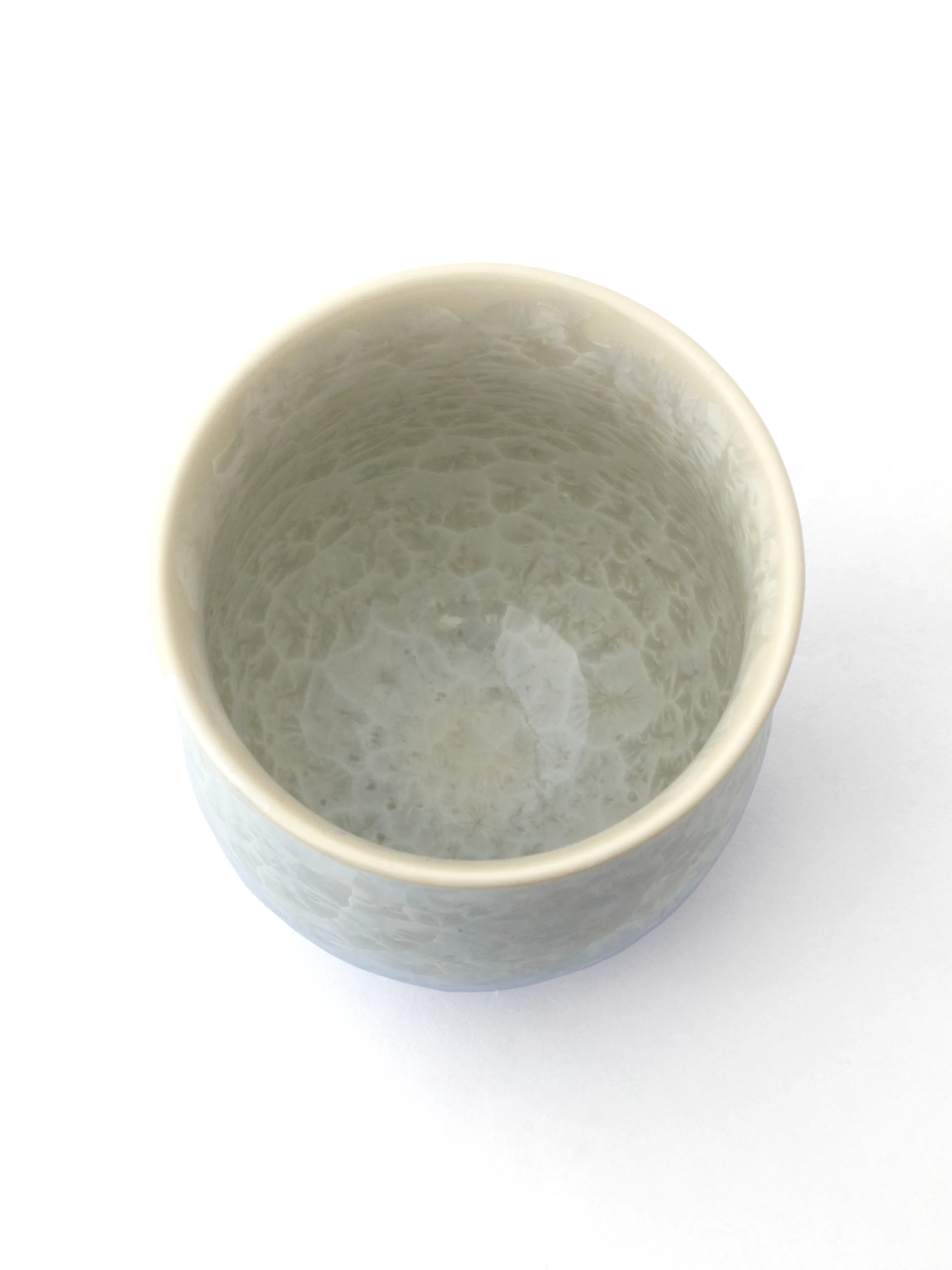 Blue Crystal Kyoto Ware Yunomi Teacup Set by Touan (7fl.oz/200ml) - Image 6