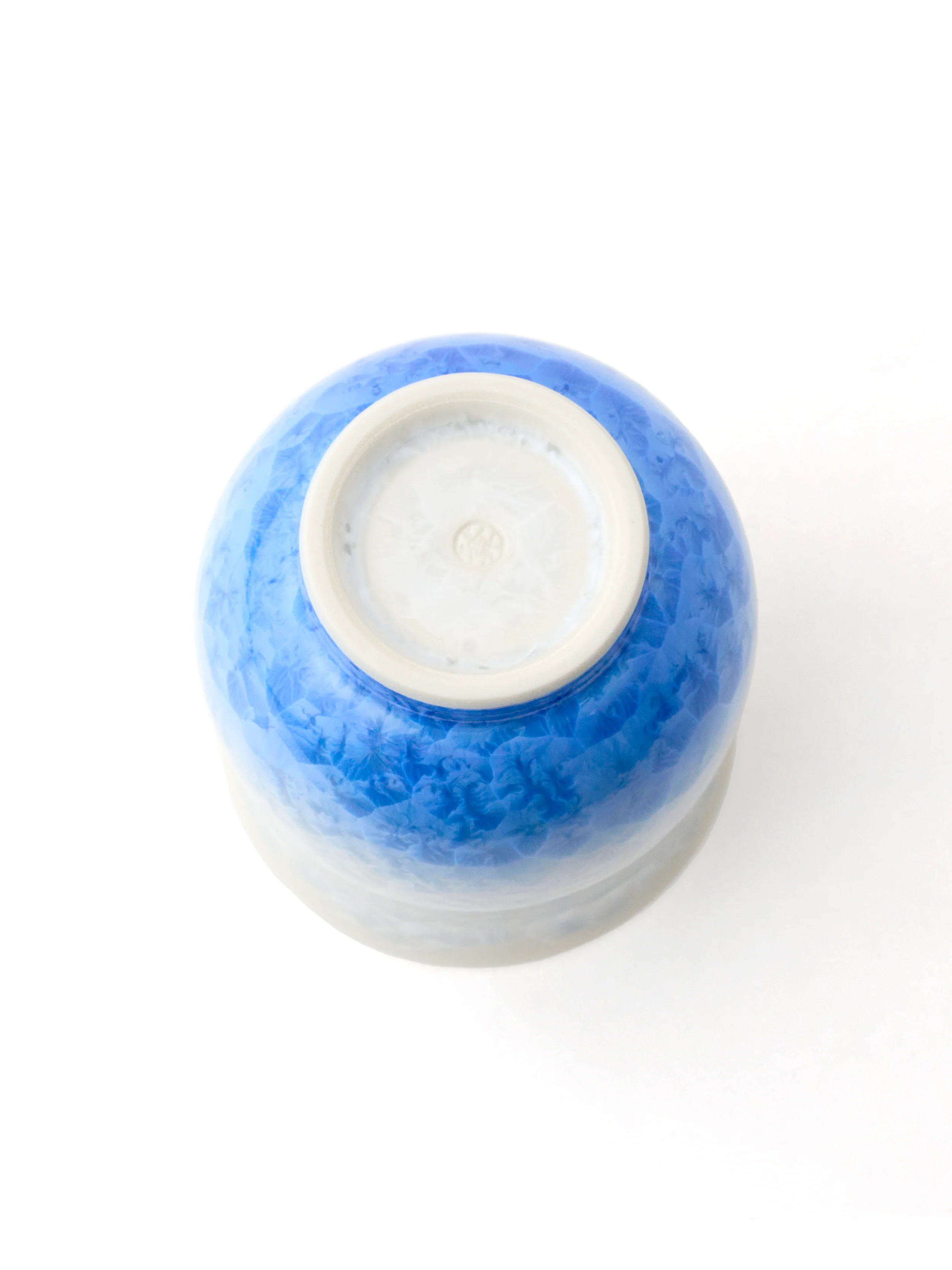 Blue Crystal Kyoto Ware Yunomi Teacup Set by Touan (7fl.oz/200ml) - Image 7