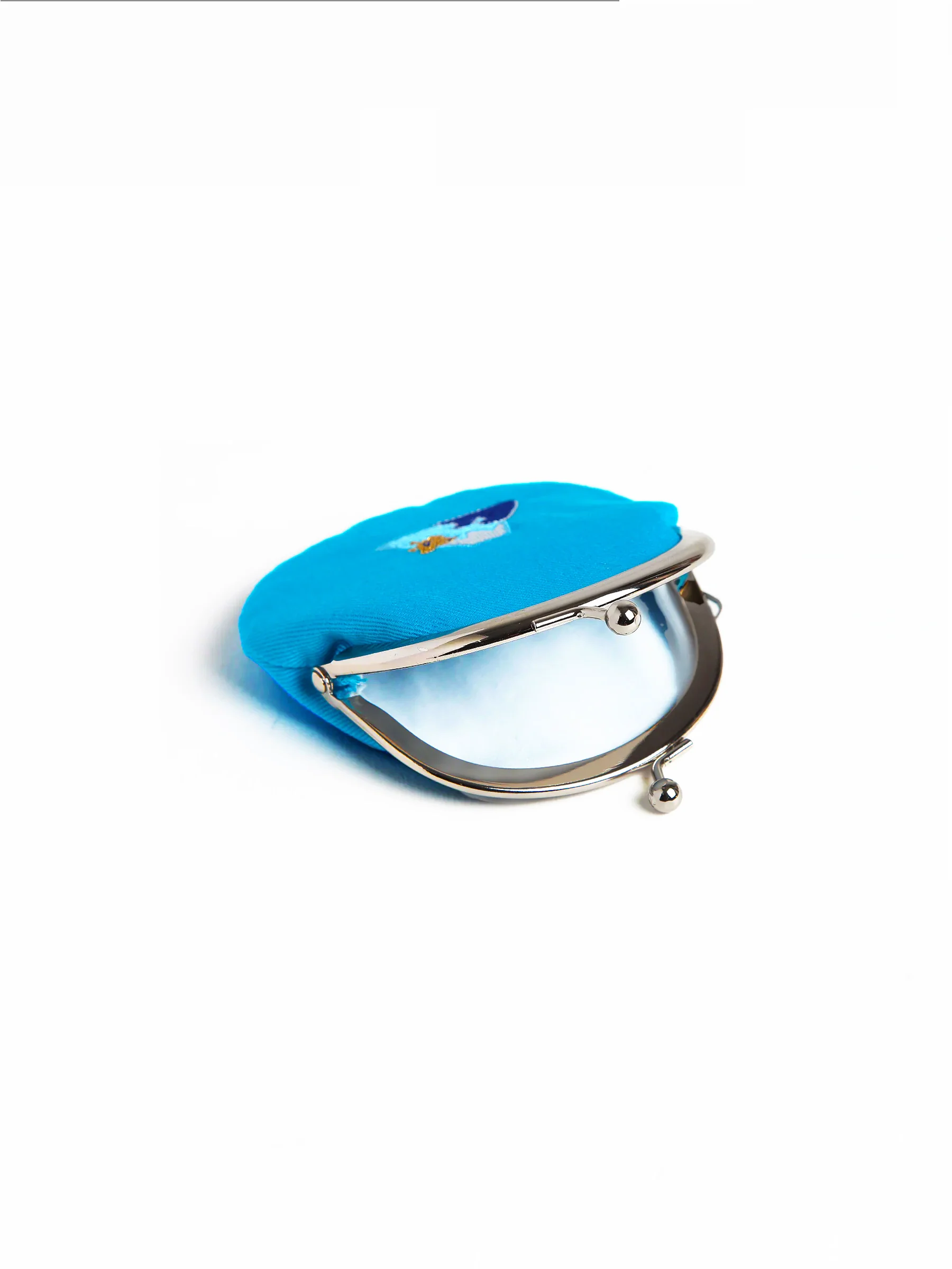 Blue Fuji Mini Coin Purse - Image 3