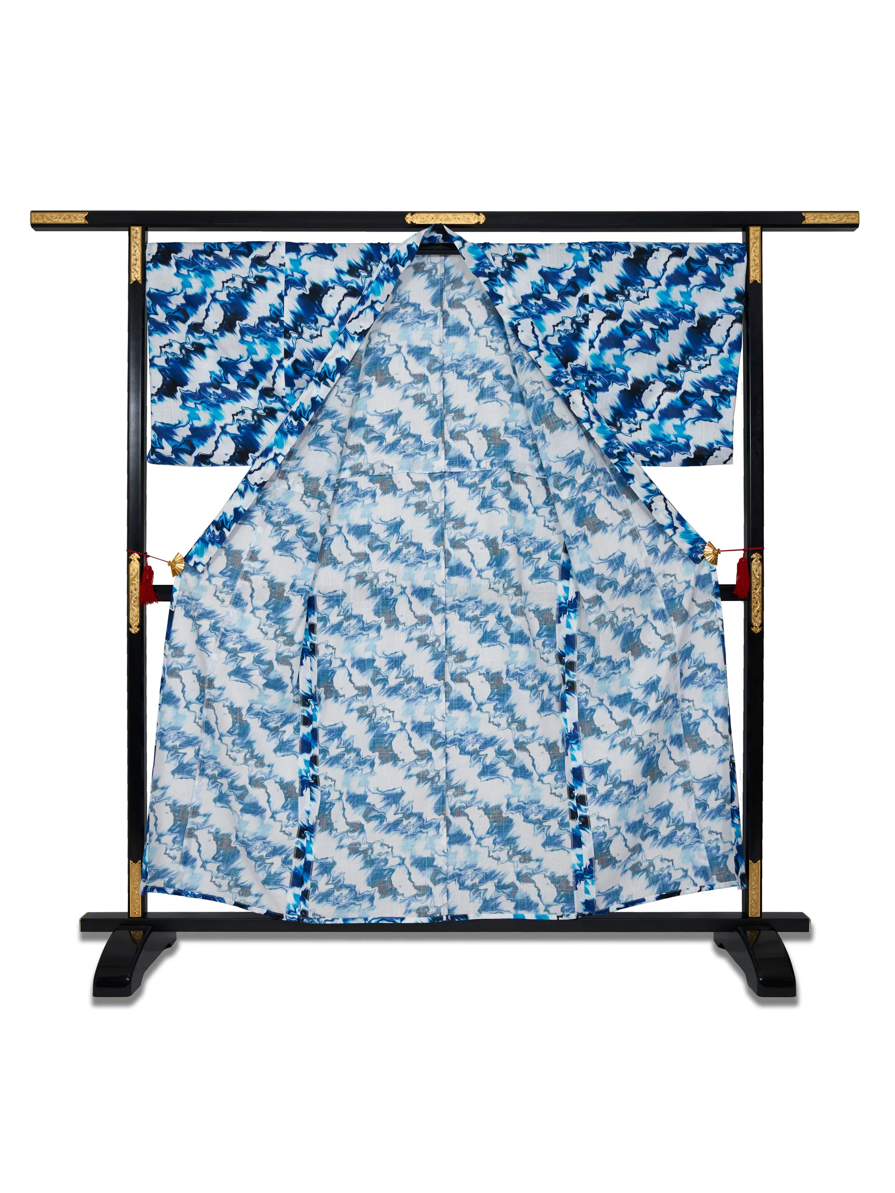 Blue Marble Men's Yukata - Image 9