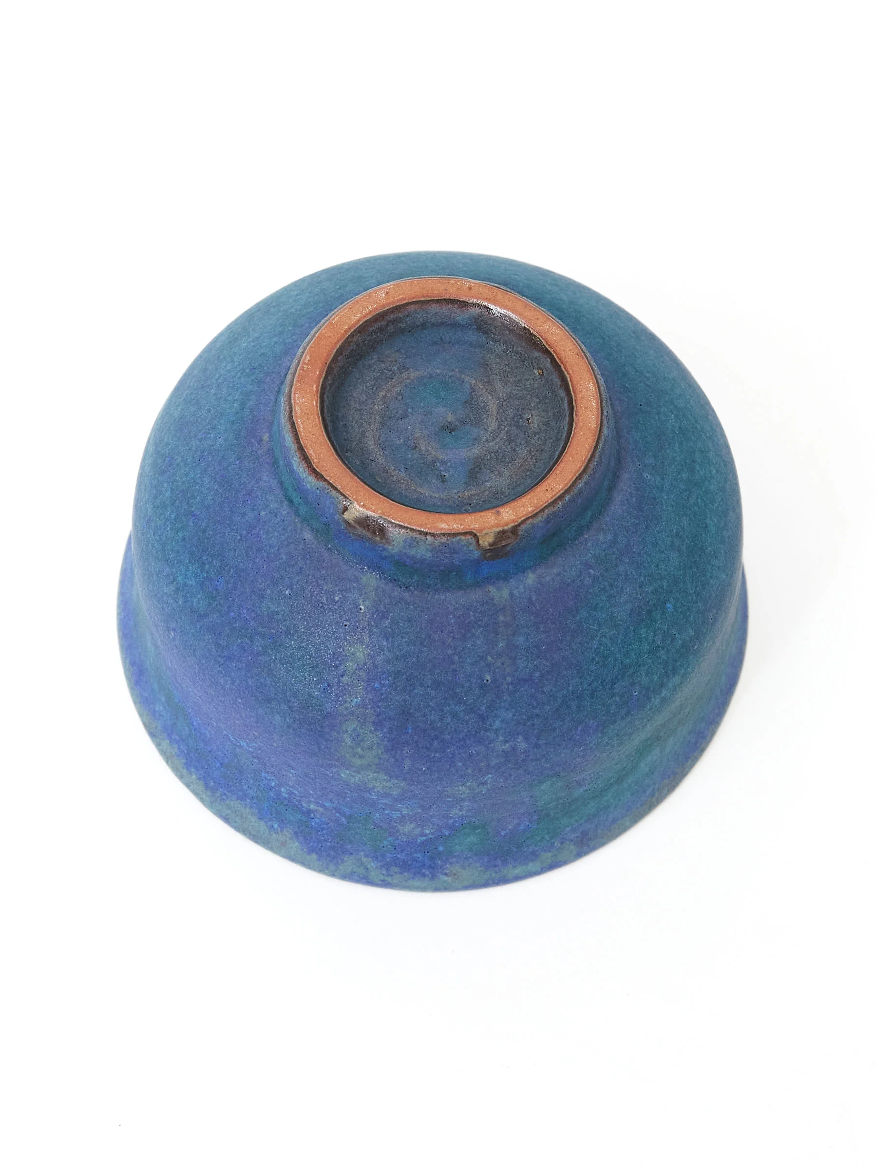 Blue Tokoname Ware Chawan Matcha Bowl - Image 4