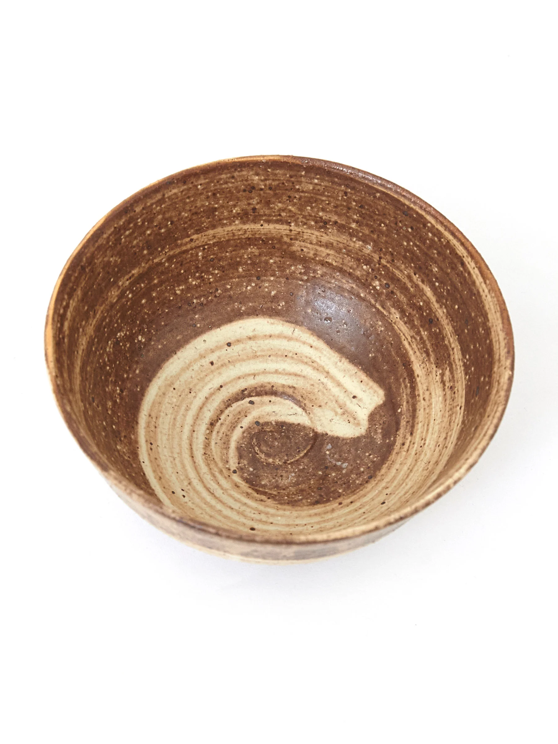Brown Tokoname Ware Chawan Matcha Bowl - Image 3