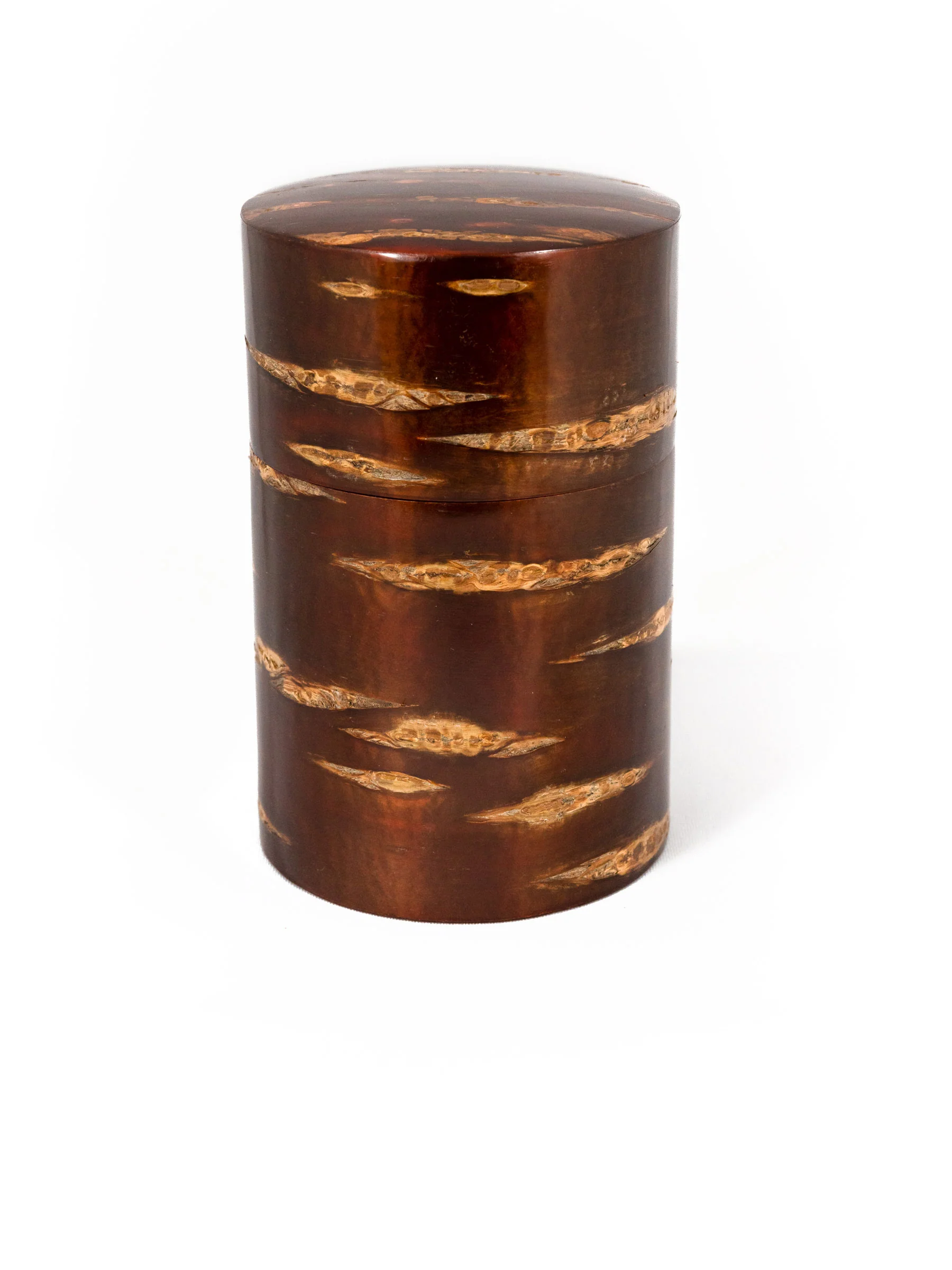 Tall Cherry Bark Tea Caddy by Denshiro (3oz/80g)