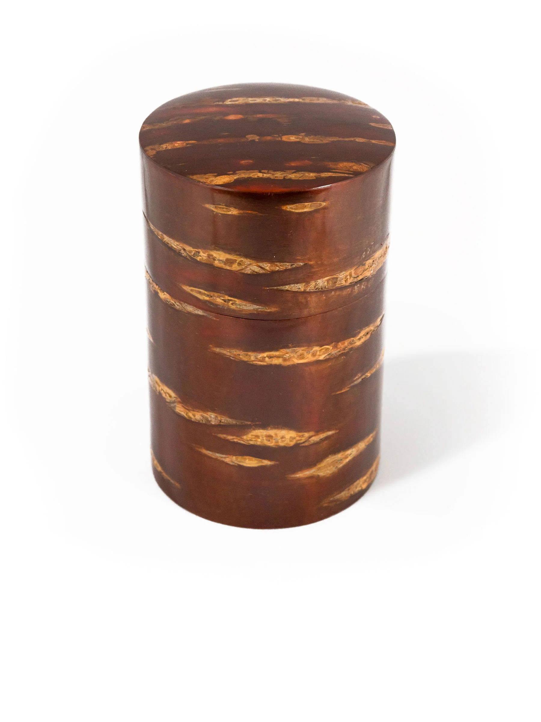Tall Cherry Bark Tea Caddy by Denshiro (3oz/80g) - Image 3
