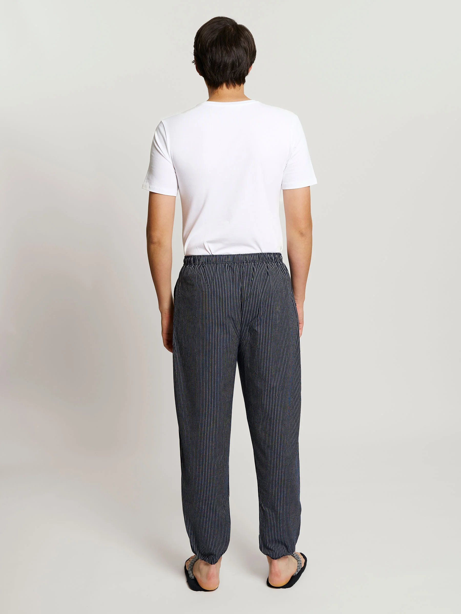 Monpe Men’s Cotton Lounge Pants in Classic Weave - Image 5