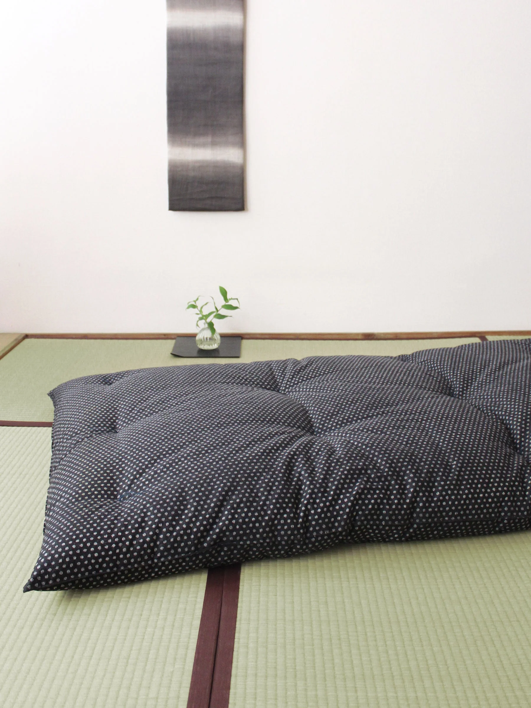 Natural Cotton Japanese Futon Mattress & Duvet Set - Image 11