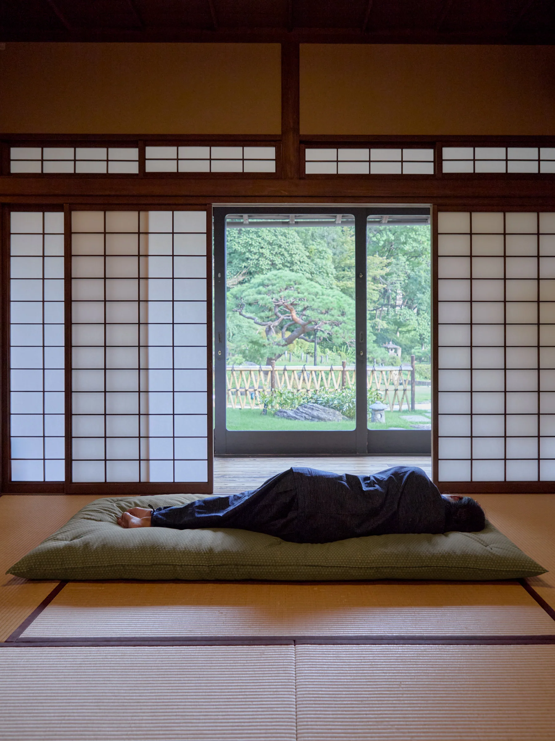 Natural Cotton Japanese Futon Mattress & Duvet Set - Image 22