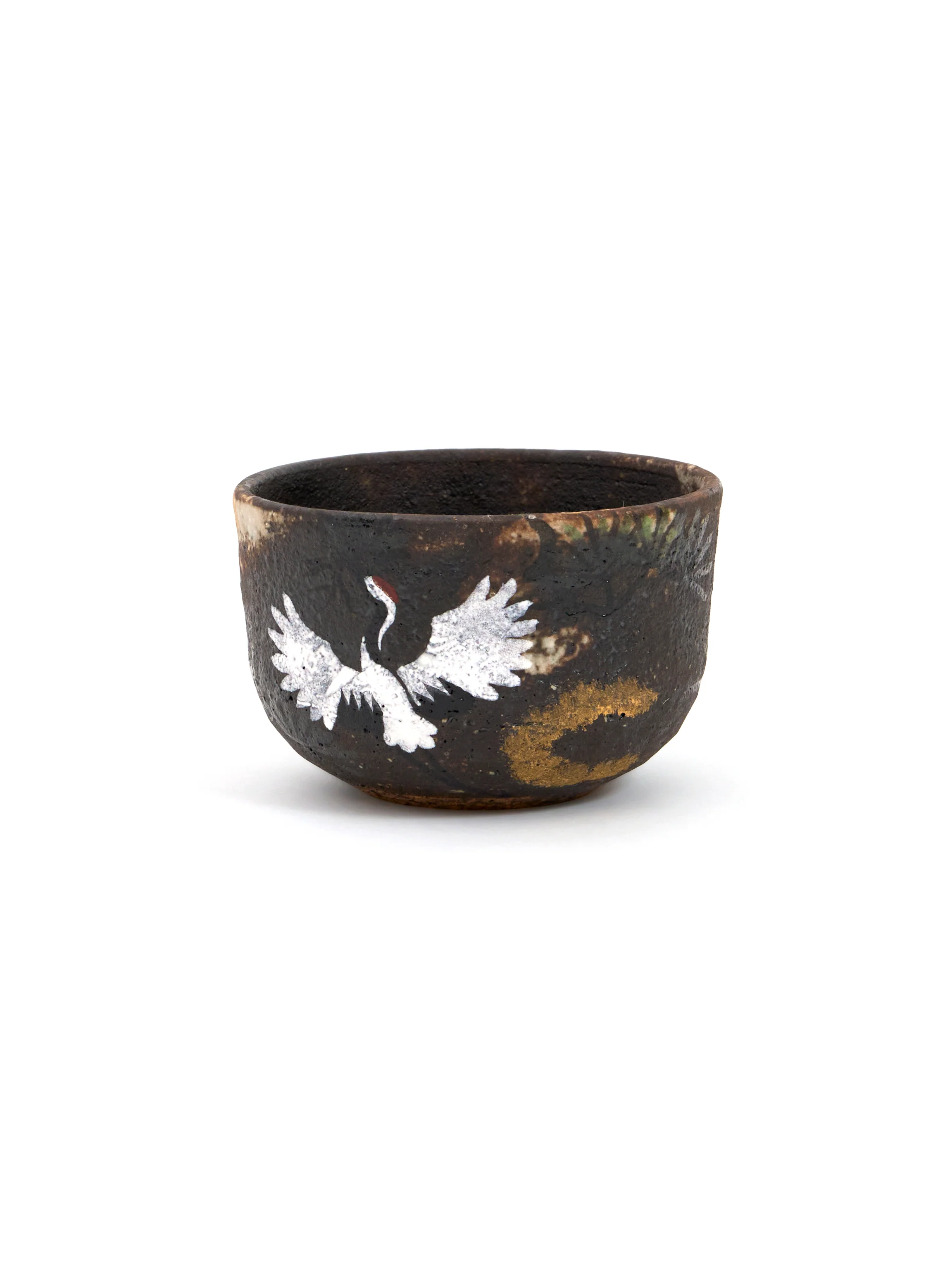Crane Kyoto Ware Japanese Sake Set by Hachiman - Image 11