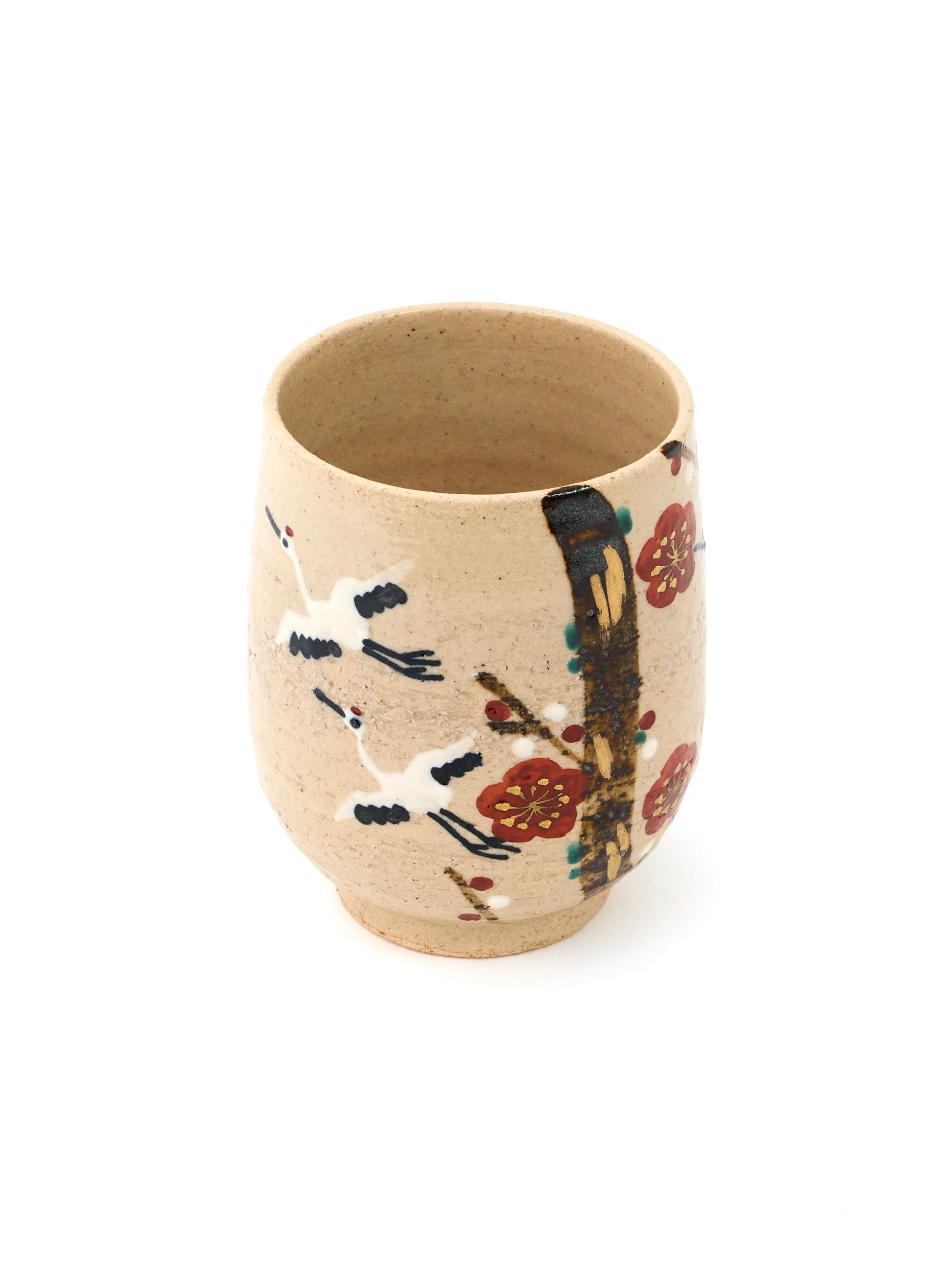 Crane Kyoto Ware Yunomi Teacup Set by Kitaya (6fl.oz/170ml) - Image 5