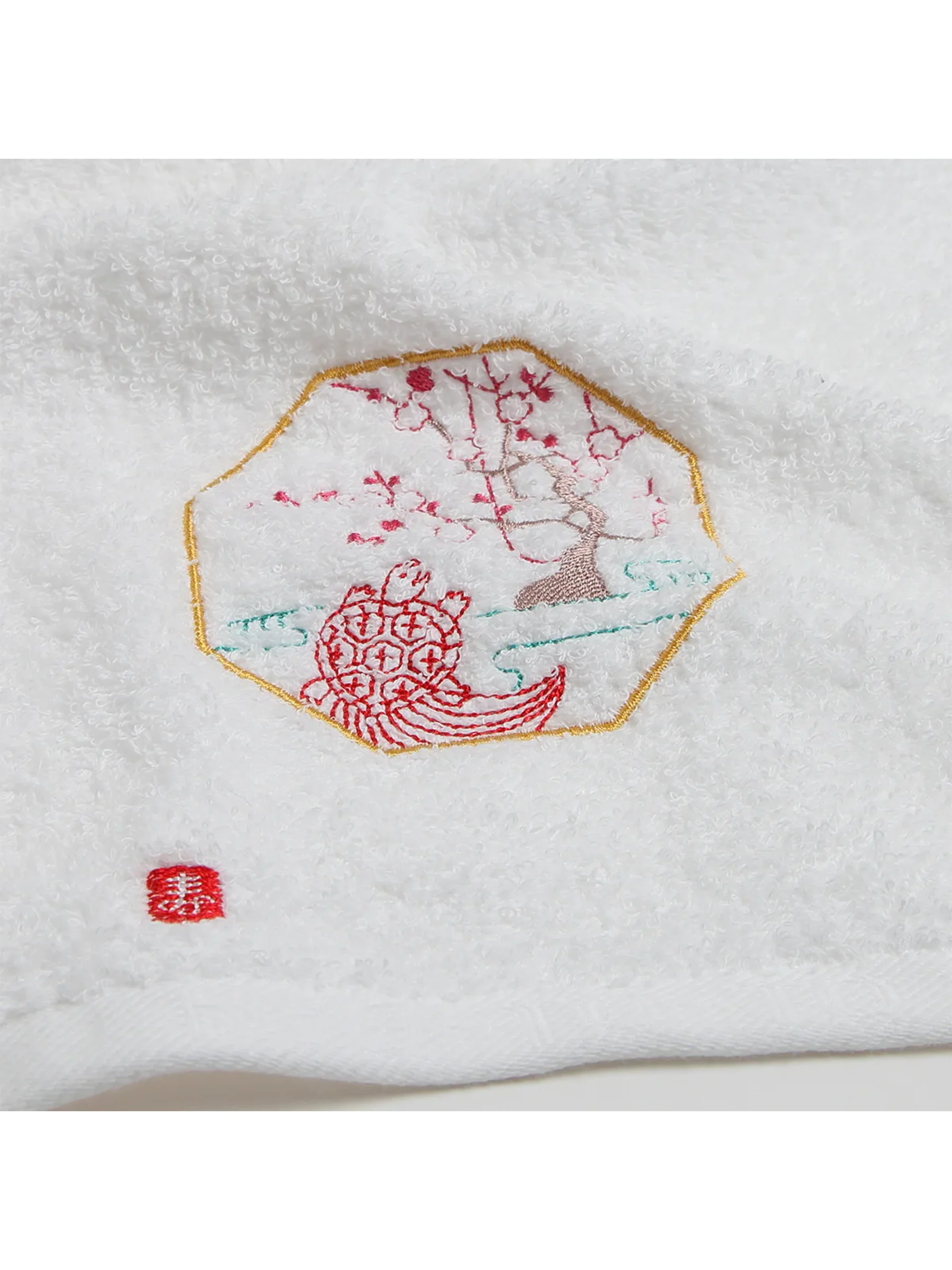 Crane & Turtle Senshu Face Towel Set by KYO-TO-TO - Image 8