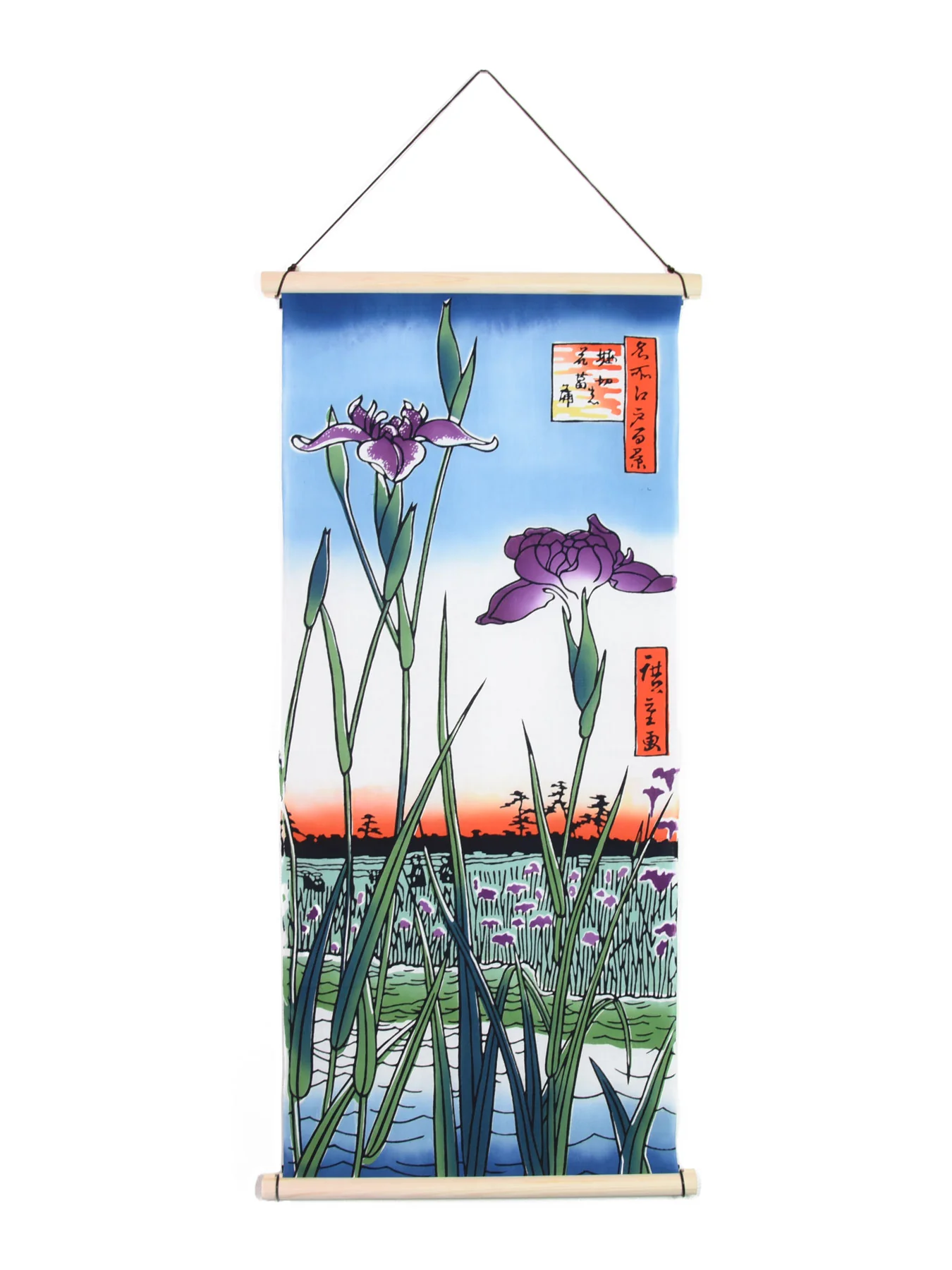 Japanese Cypress Tenugui Tapestry Hanger - Image 4