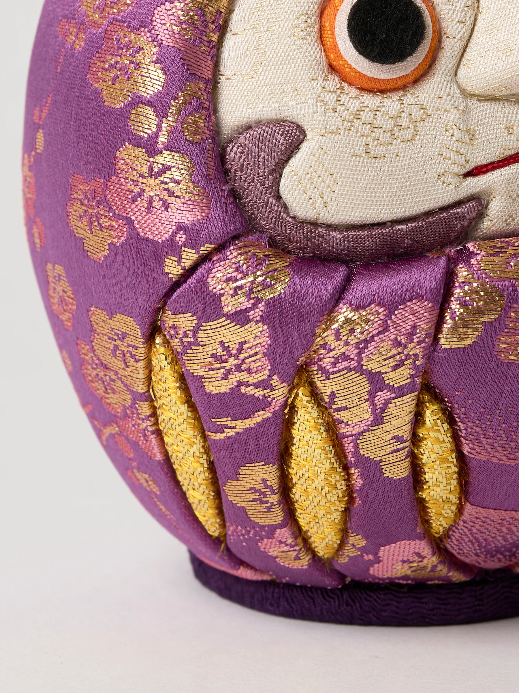 Daruma Doll in Purple - Image 3