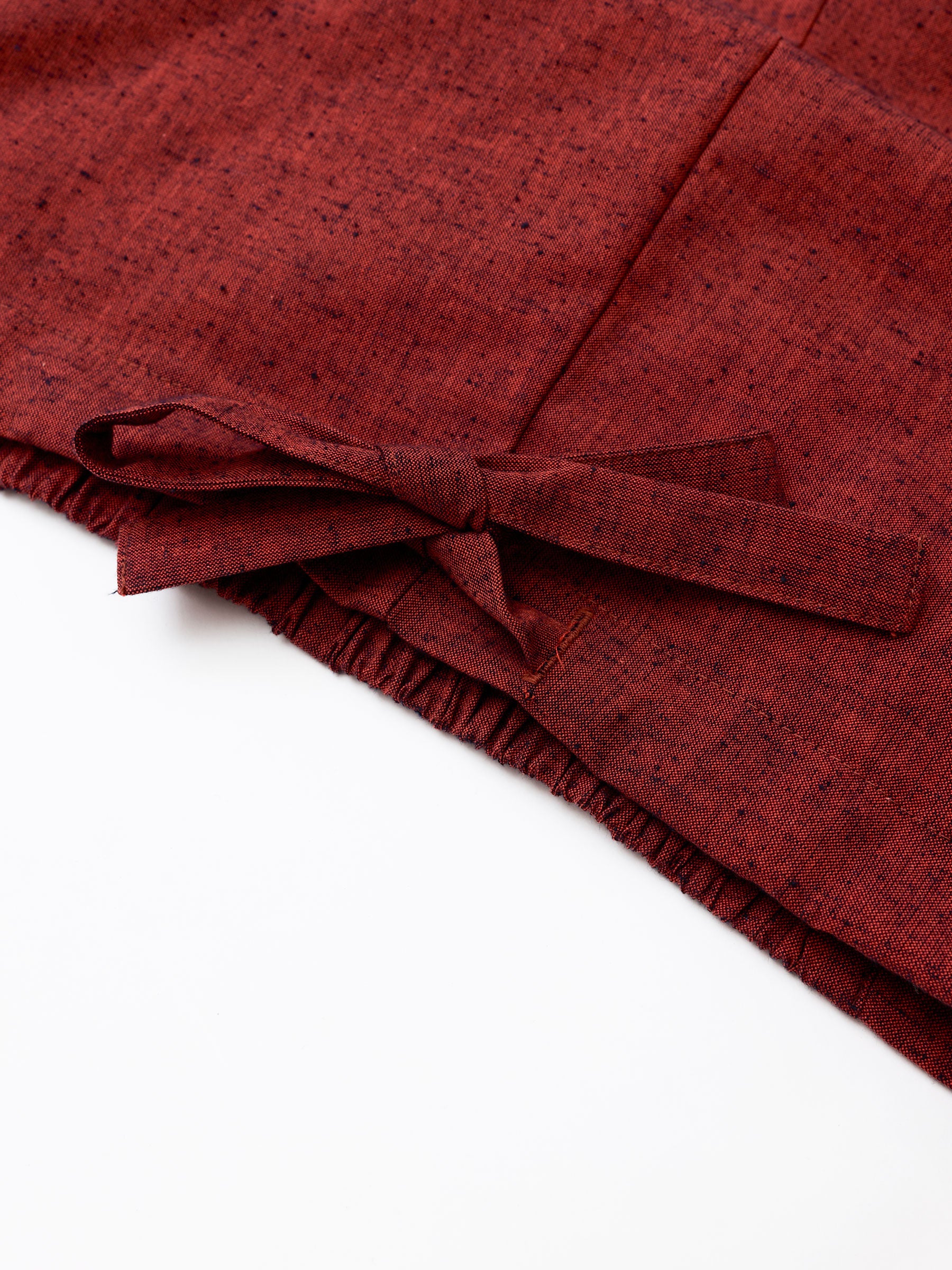 Brocade Red Samue Jacket & Lounge Pants - Image 7