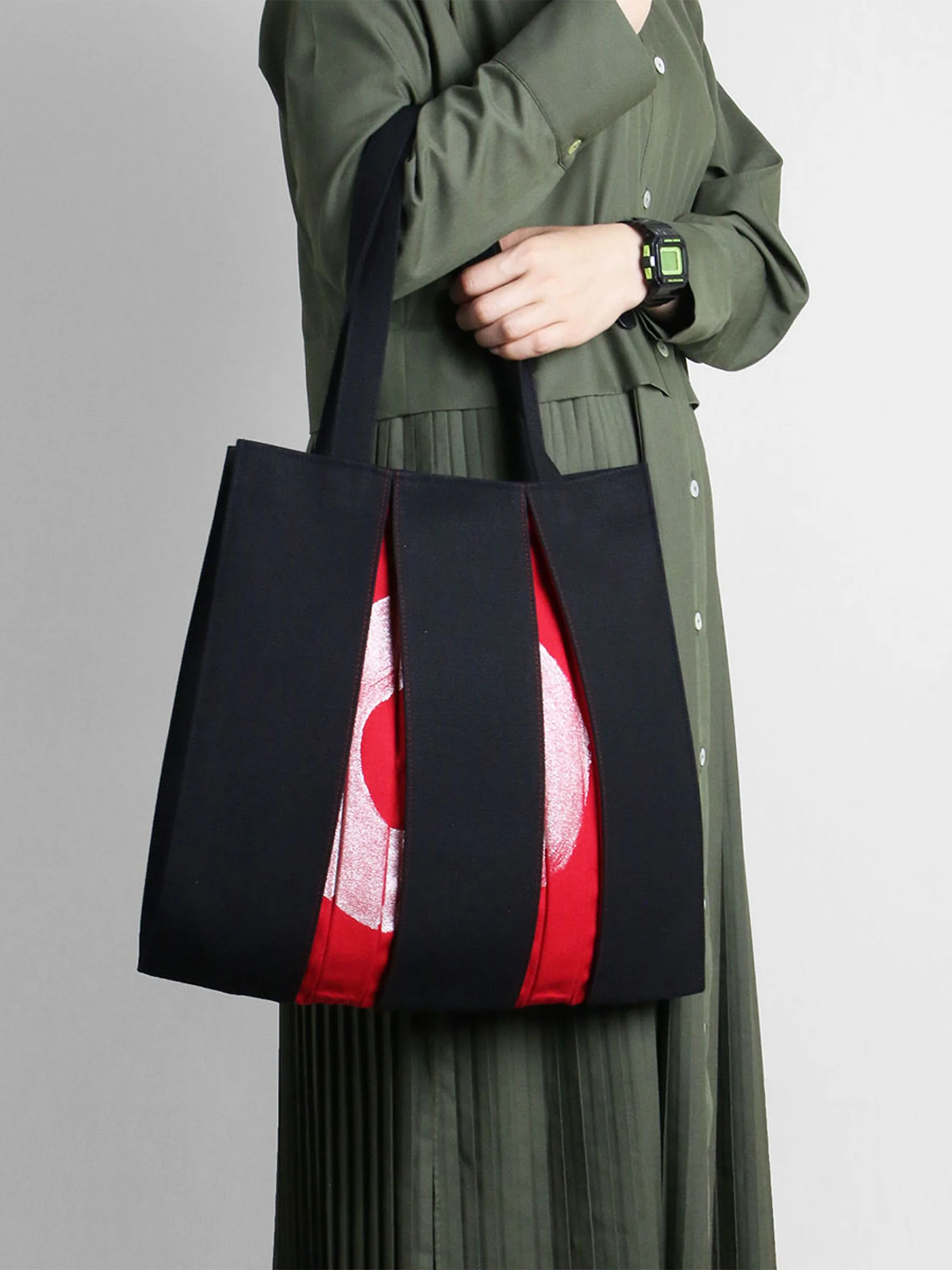 Enso Ougi Cotton-Canvas Tote - Image 9