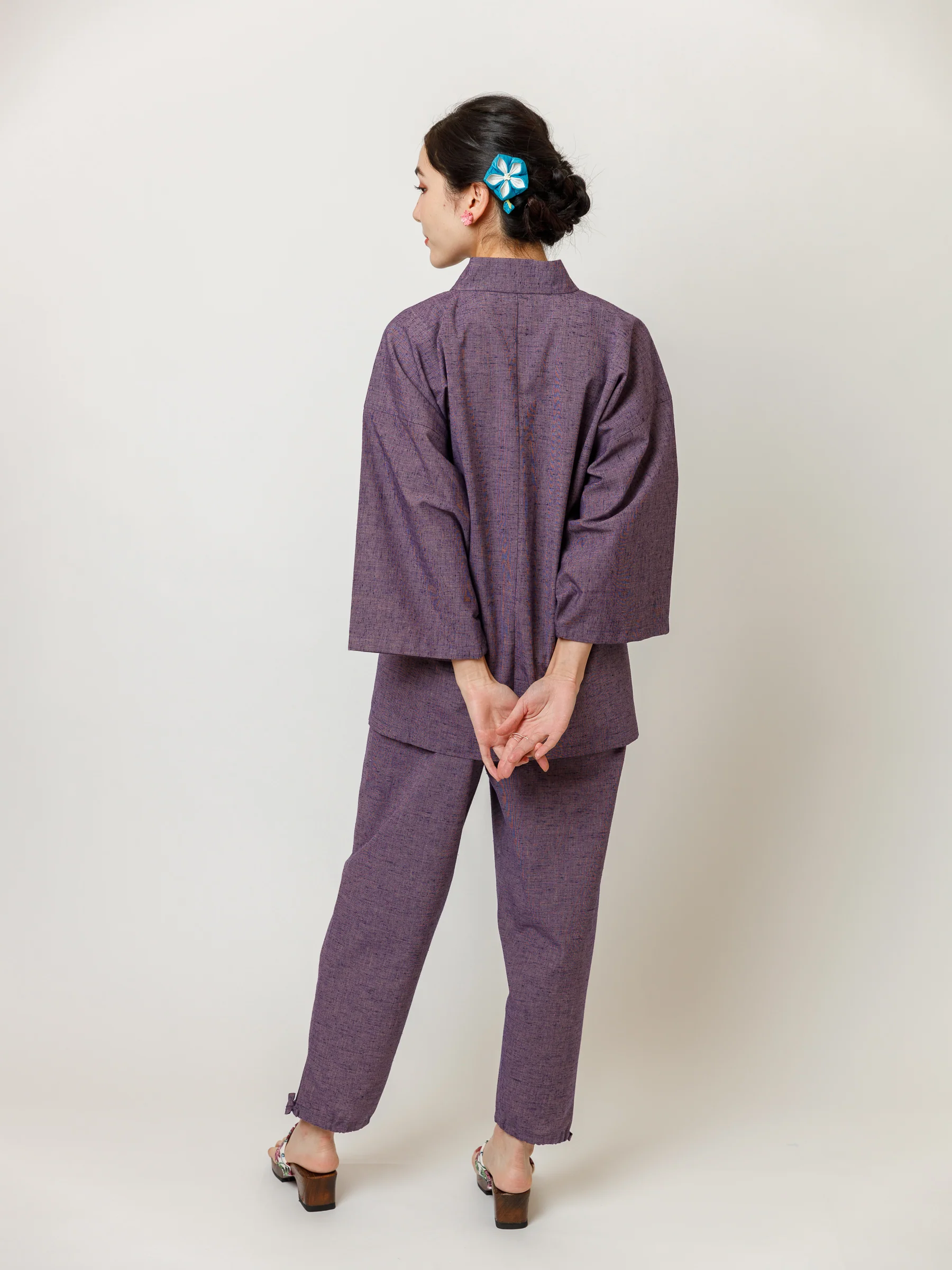 Imperial Purple Samue Jacket & Lounge Pants - Image 4
