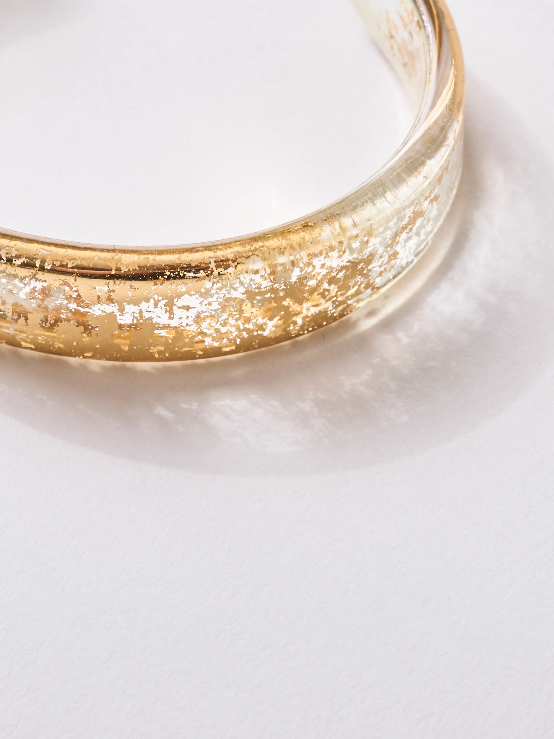 Gold Leaf Bangle by Hakuza - Image 3