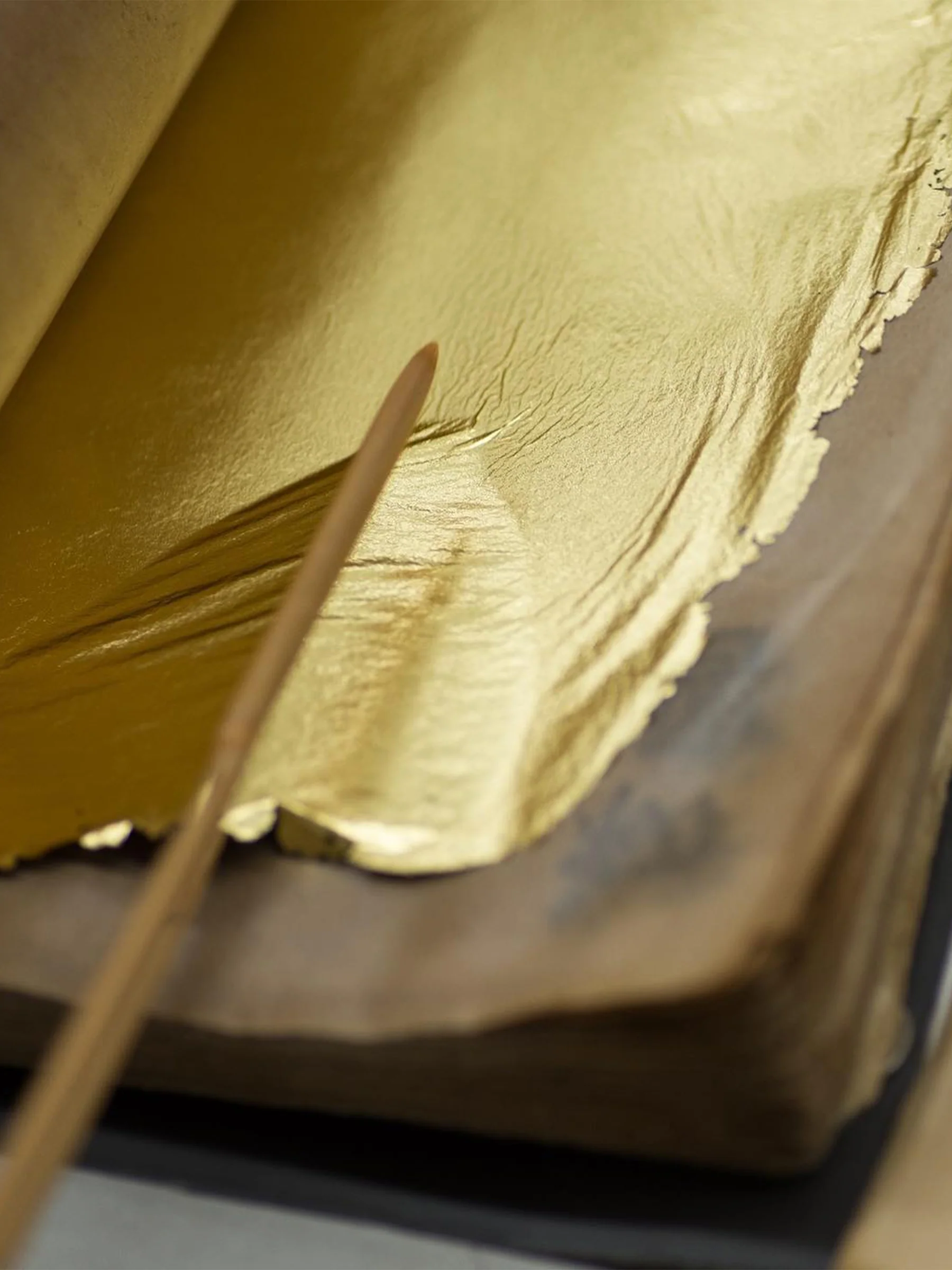 Gold Leaf Lacquer Bowl by Hakuza - Image 7
