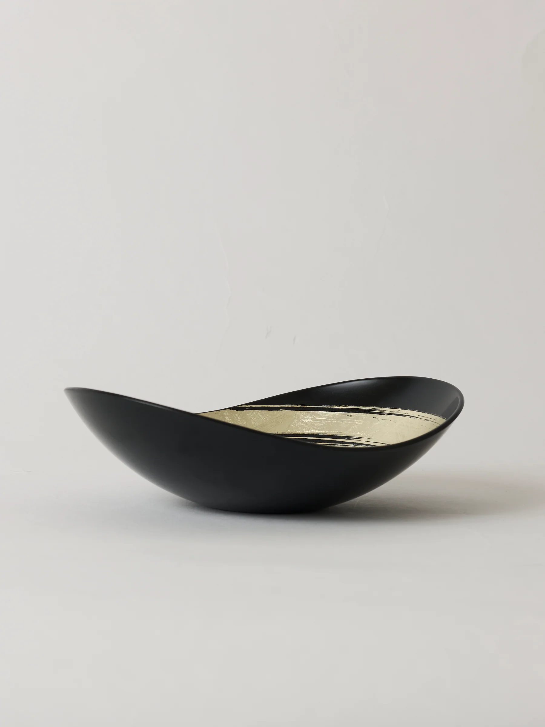 Gold Leaf Lacquer Bowl Set by Hakuza - Image 6