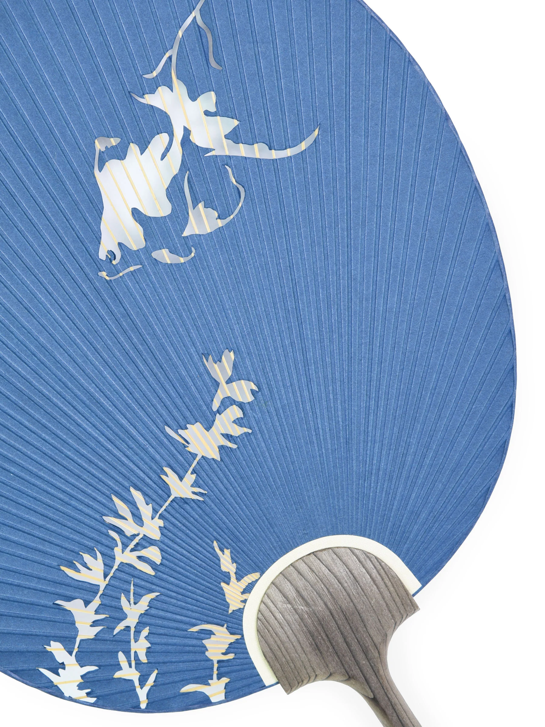 Goldfish Kyoto Uchiwa Fan - Image 3