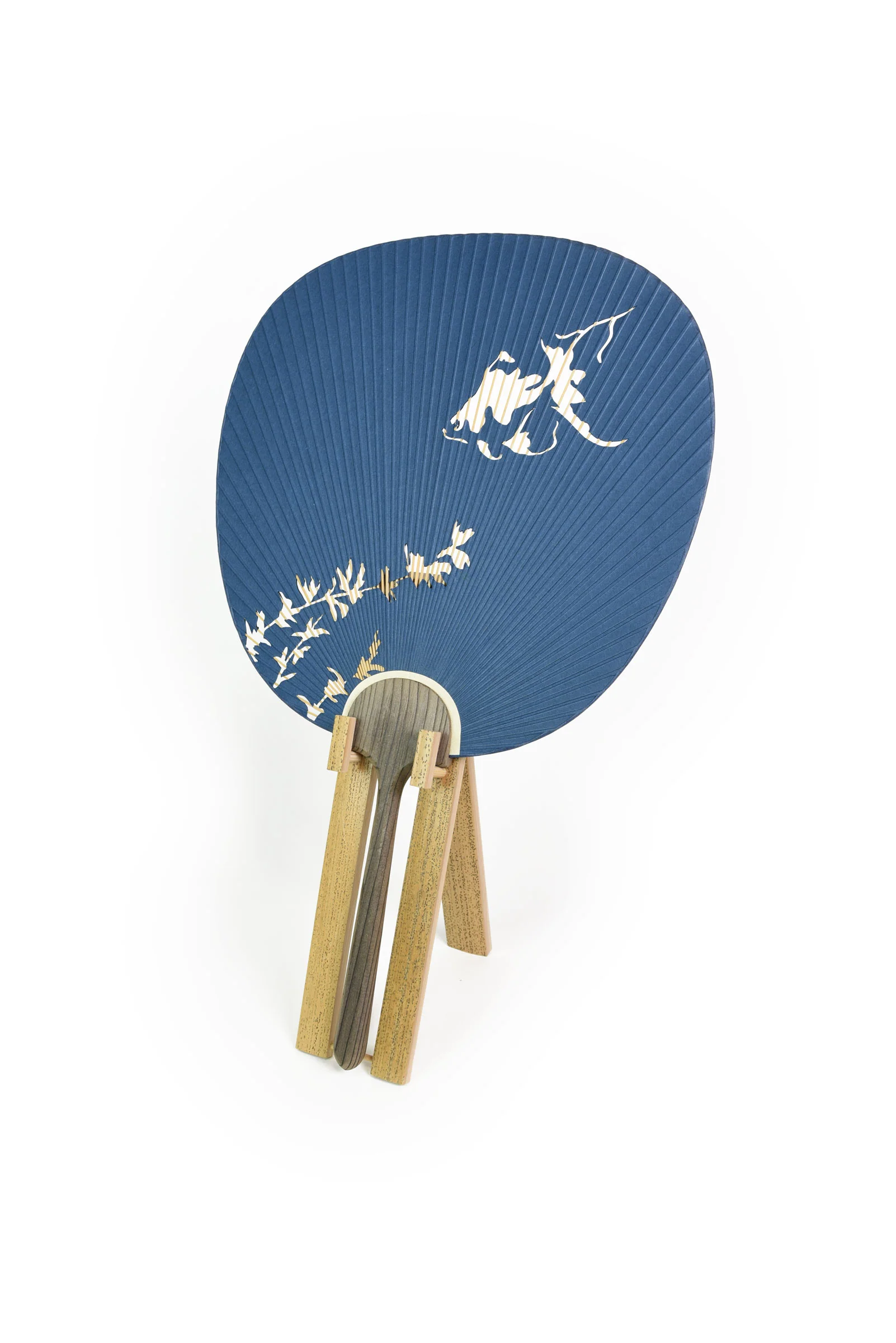 Goldfish Kyoto Uchiwa Fan - Image 4