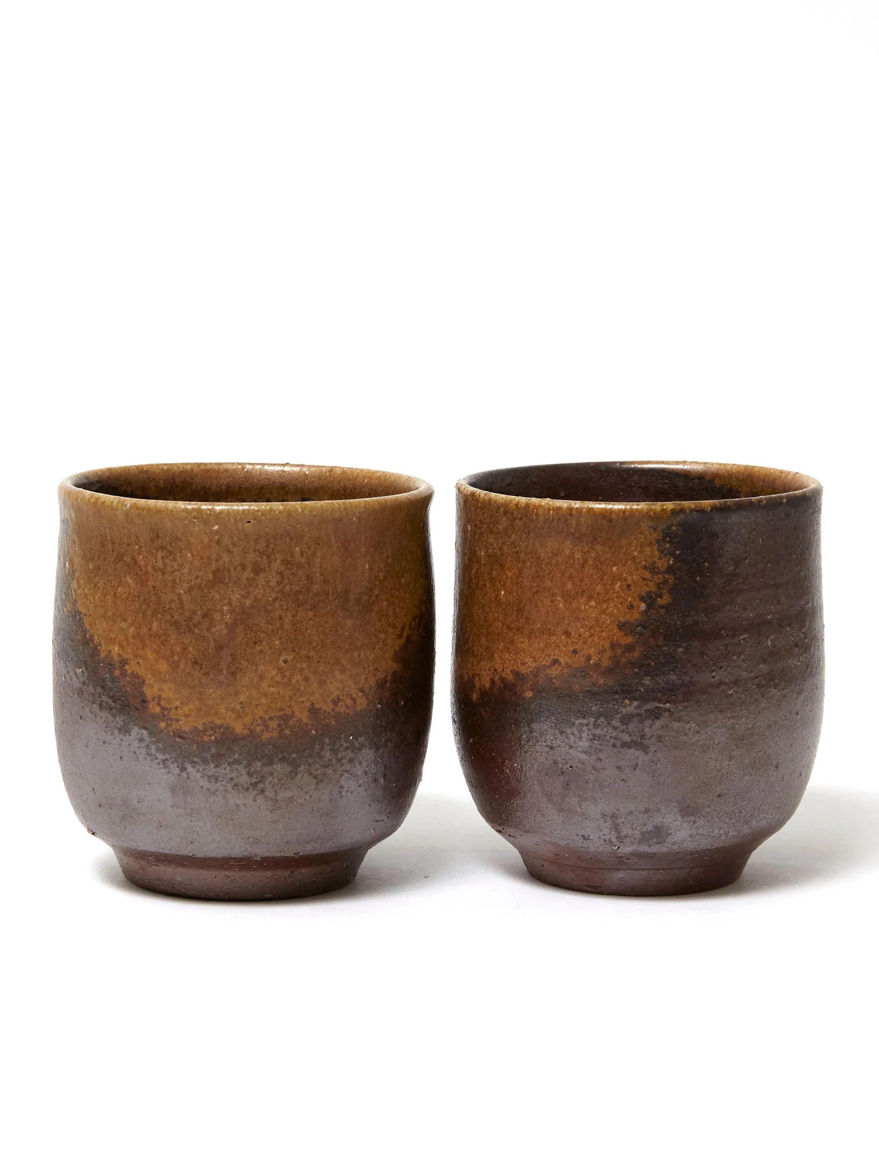 Goma Bizen Ware Yunomi Teacup Set by Hozan (7½ fl.oz/220ml) - Image 3