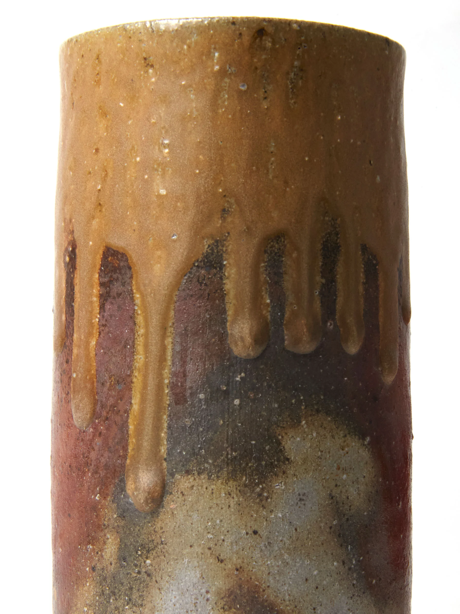 Goma Bizen Ware Japanese Vase by Hozan - Image 4