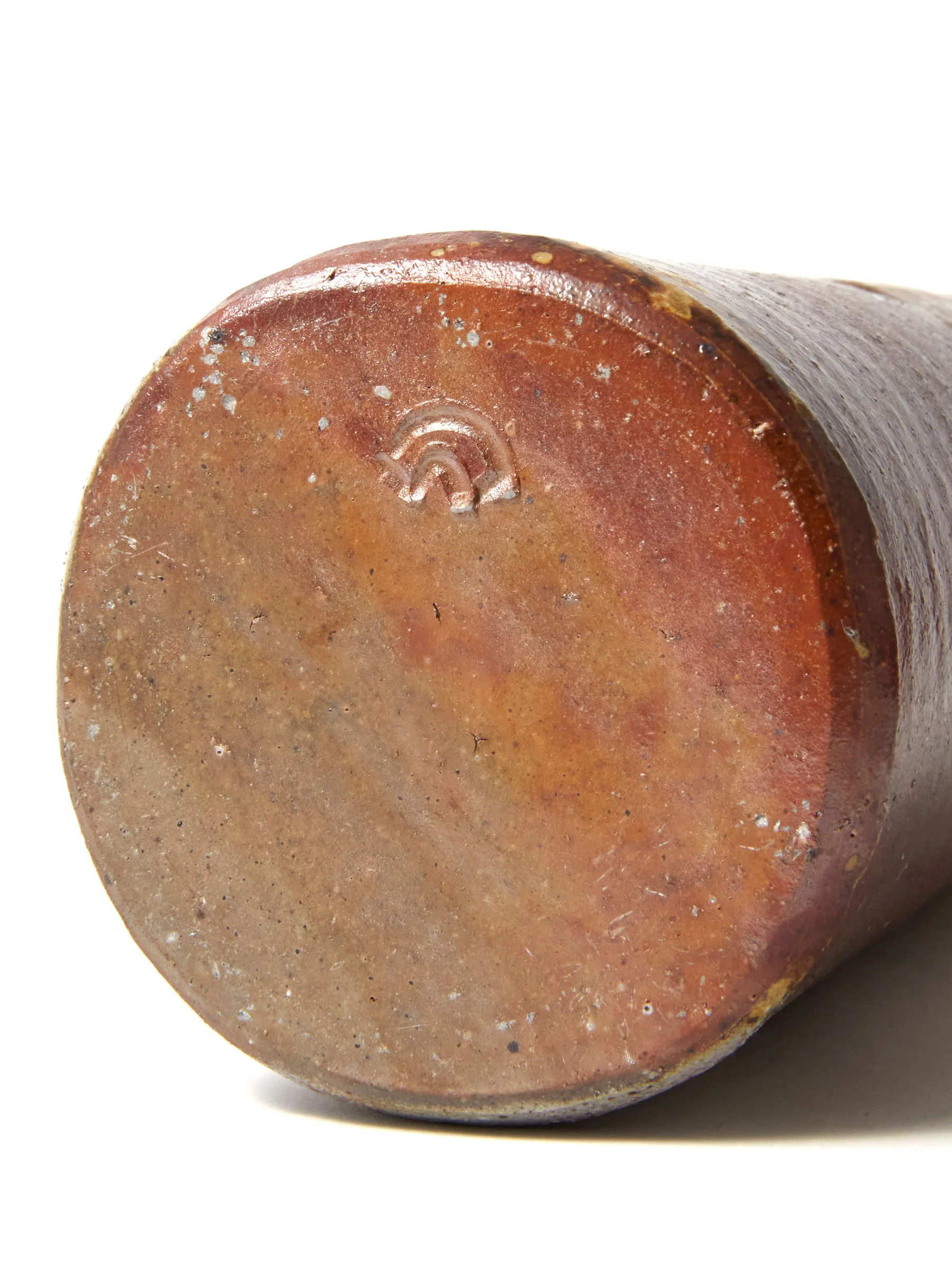 Goma Bizen Ware Japanese Vase by Hozan - Image 7