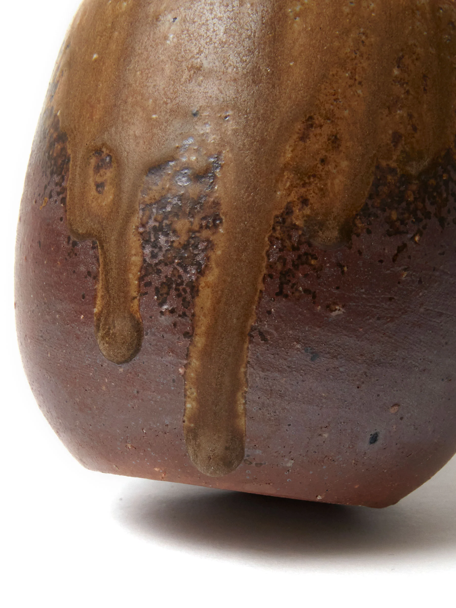 Bizen Ware Japanese Vase with Handle by Hozan - Image 5