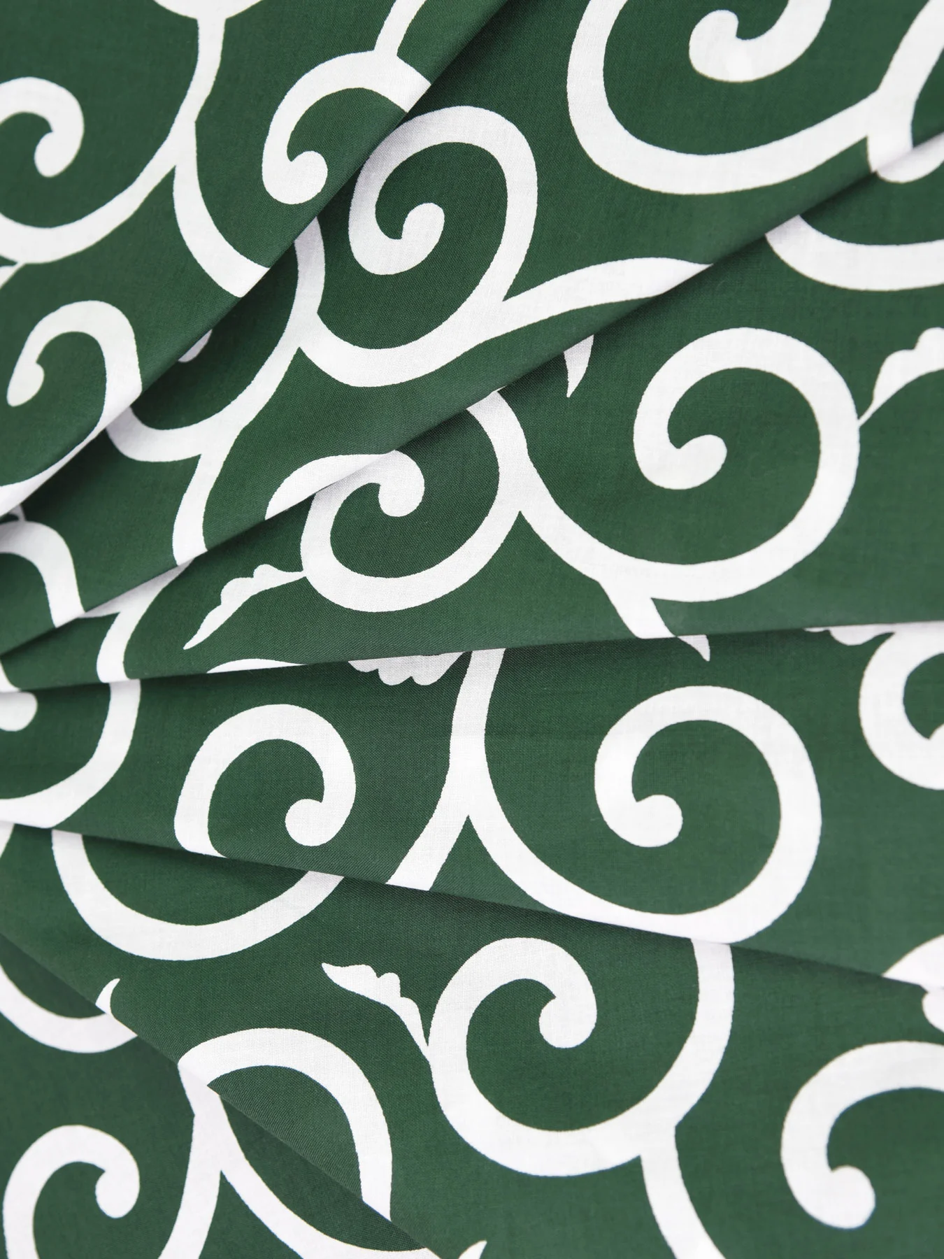 Green Karakusa Furoshiki Wrapping Cloth - Image 4