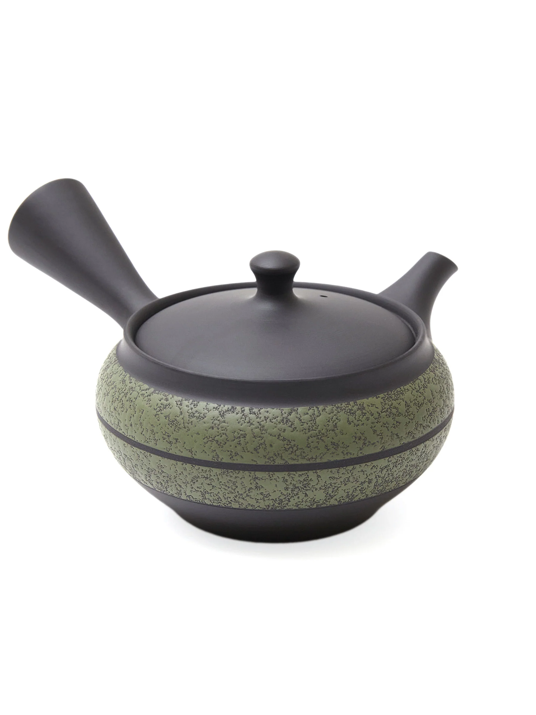 Green Tokoname Japanese Teapot Set by Ukou (12oz/360ml) - Image 4