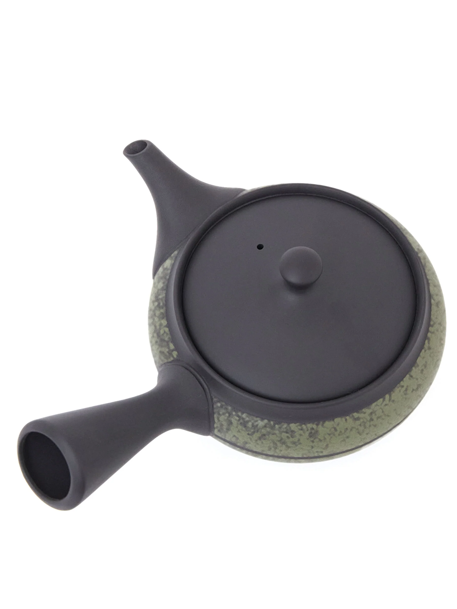 Green Tokoname Japanese Teapot Set by Ukou (12oz/360ml) - Image 7