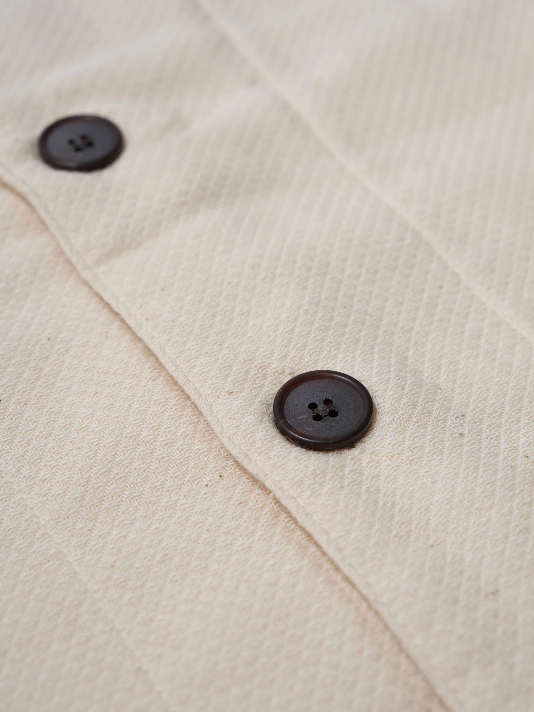 Heritage-Cut Cotton Gauze Samue Pajama Set in Ivory - Image 6
