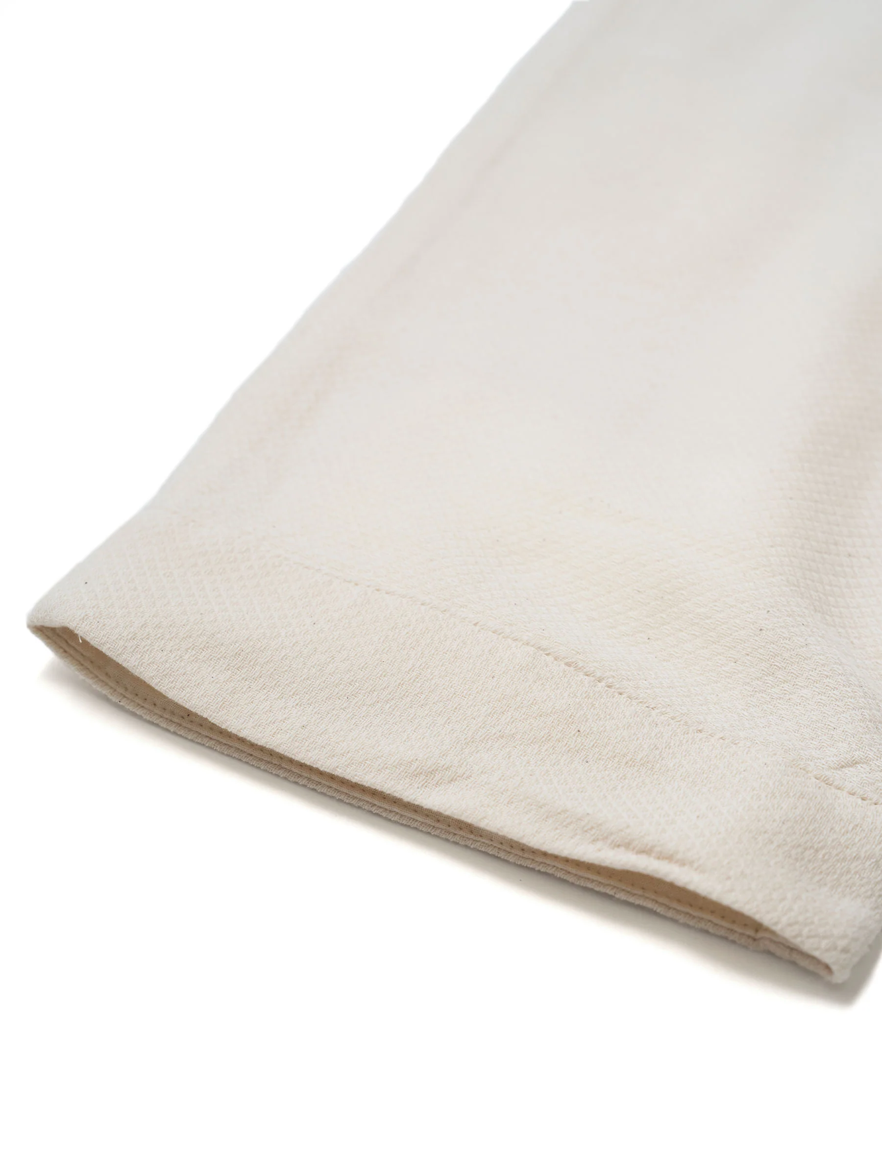 Heritage-Cut Cotton Gauze Samue Pajama Set in Ivory - Image 8