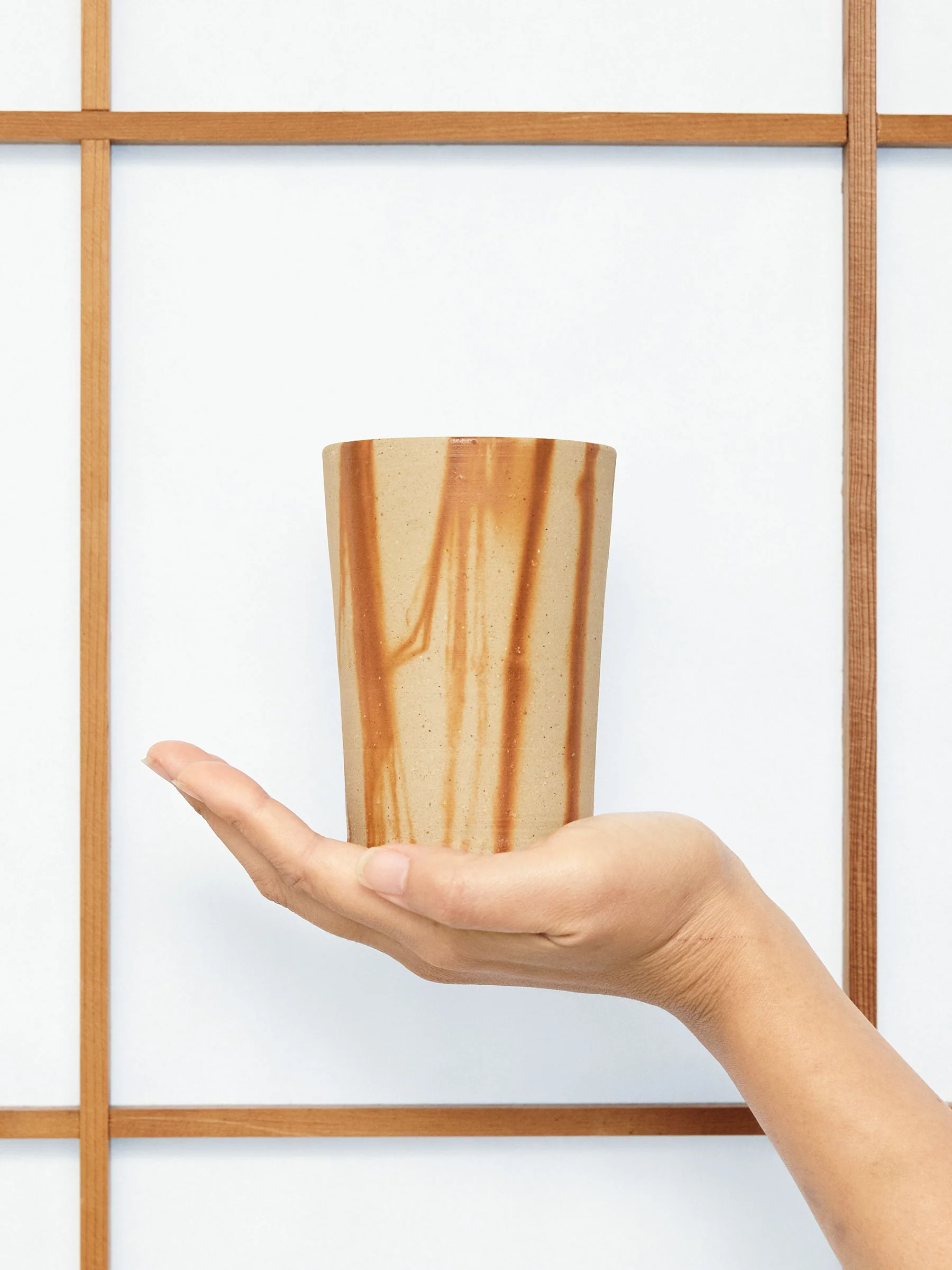 Hidasuki Bizen Ware Beer Mug Set by Hozan (11 fl.oz/320ml) - Image 7
