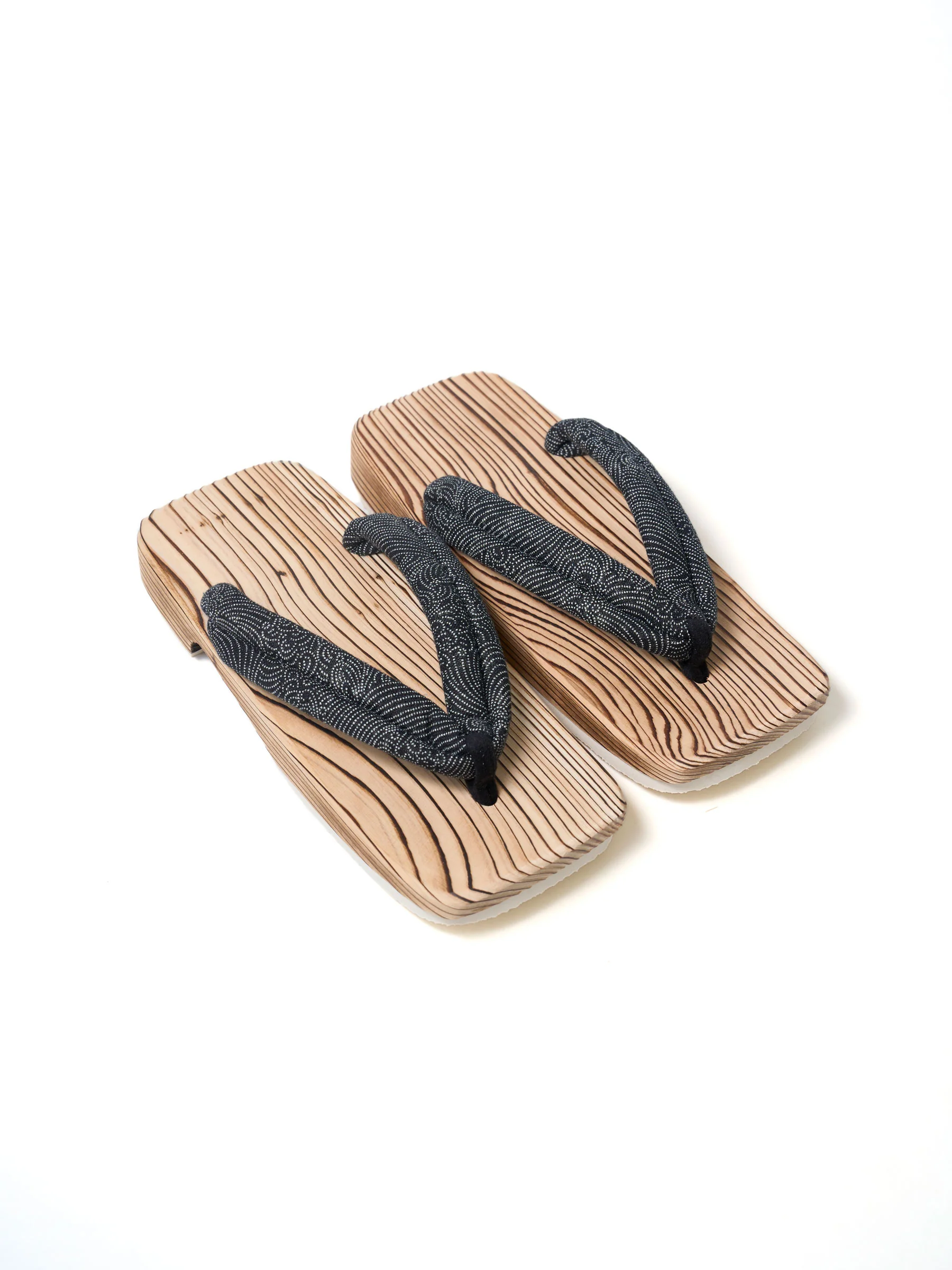 Hita Cedar Wooden Men’s Geta Sandals - Image 3