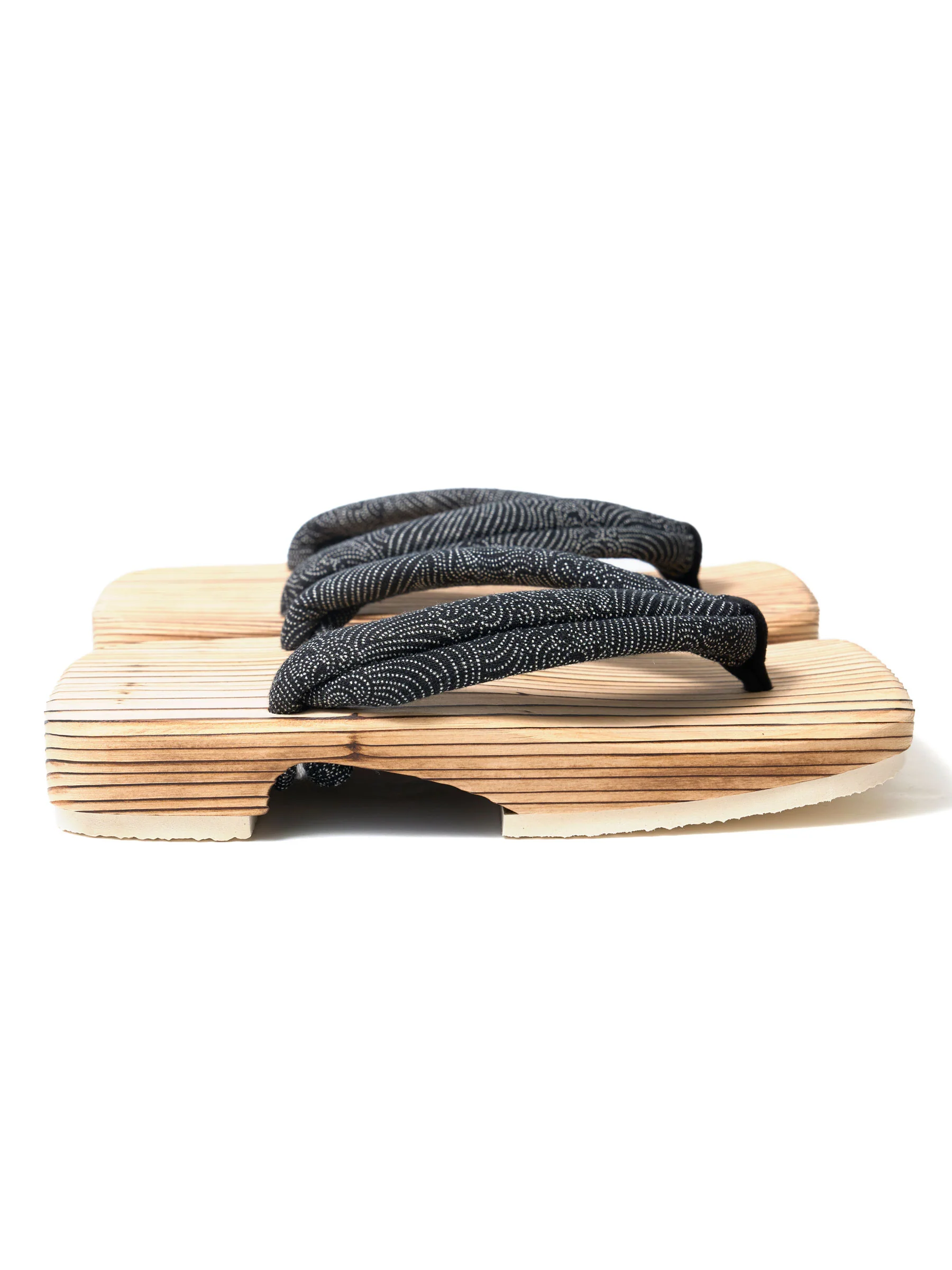 Hita Cedar Wooden Men’s Geta Sandals - Image 4