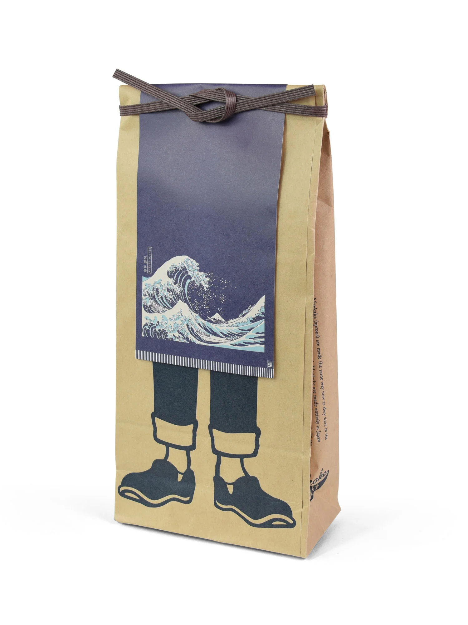 Hokusai Japanese Maekake Apron - Image 5