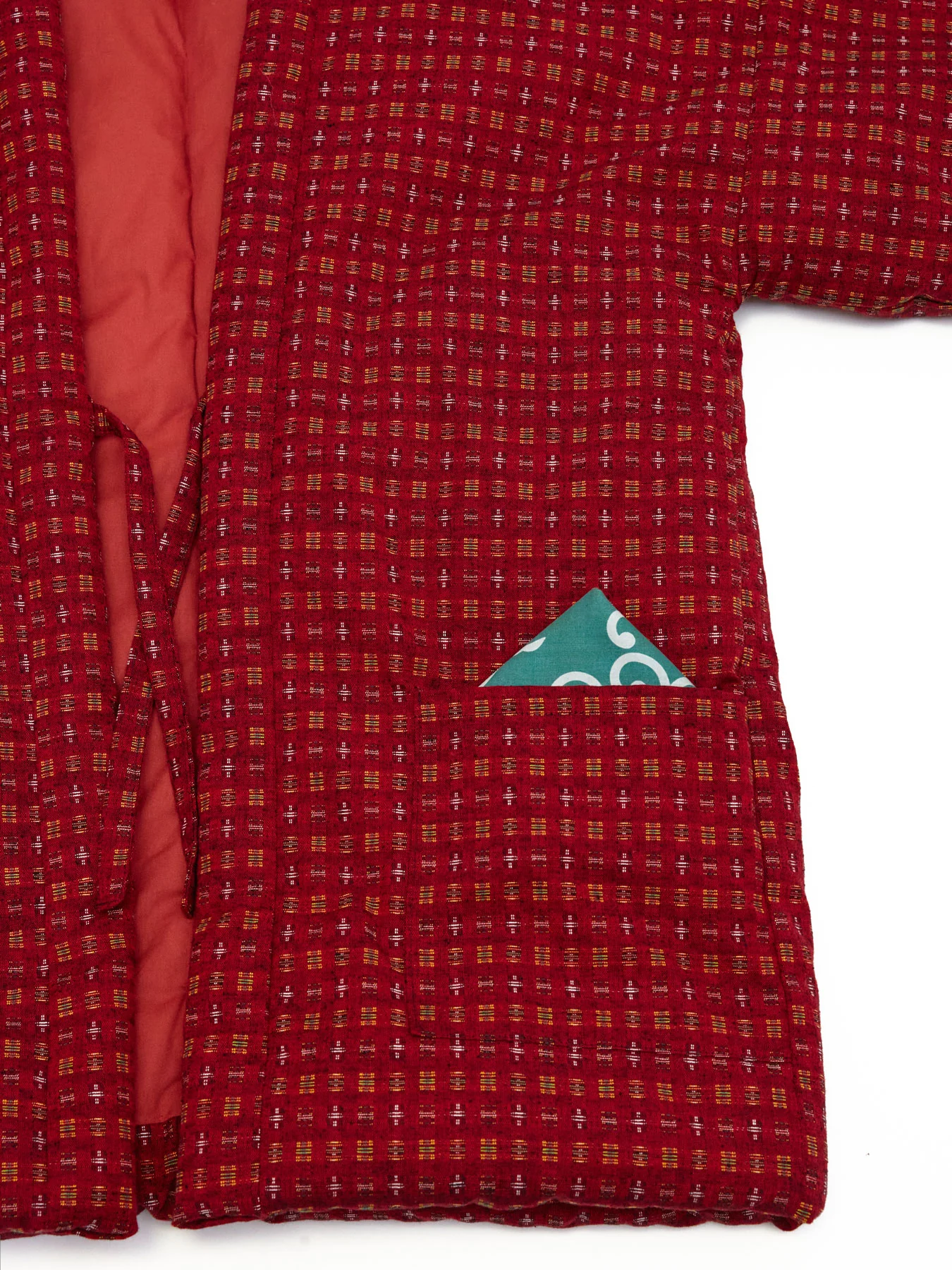 Igeta Red Hanten Padded Jacket - Image 11