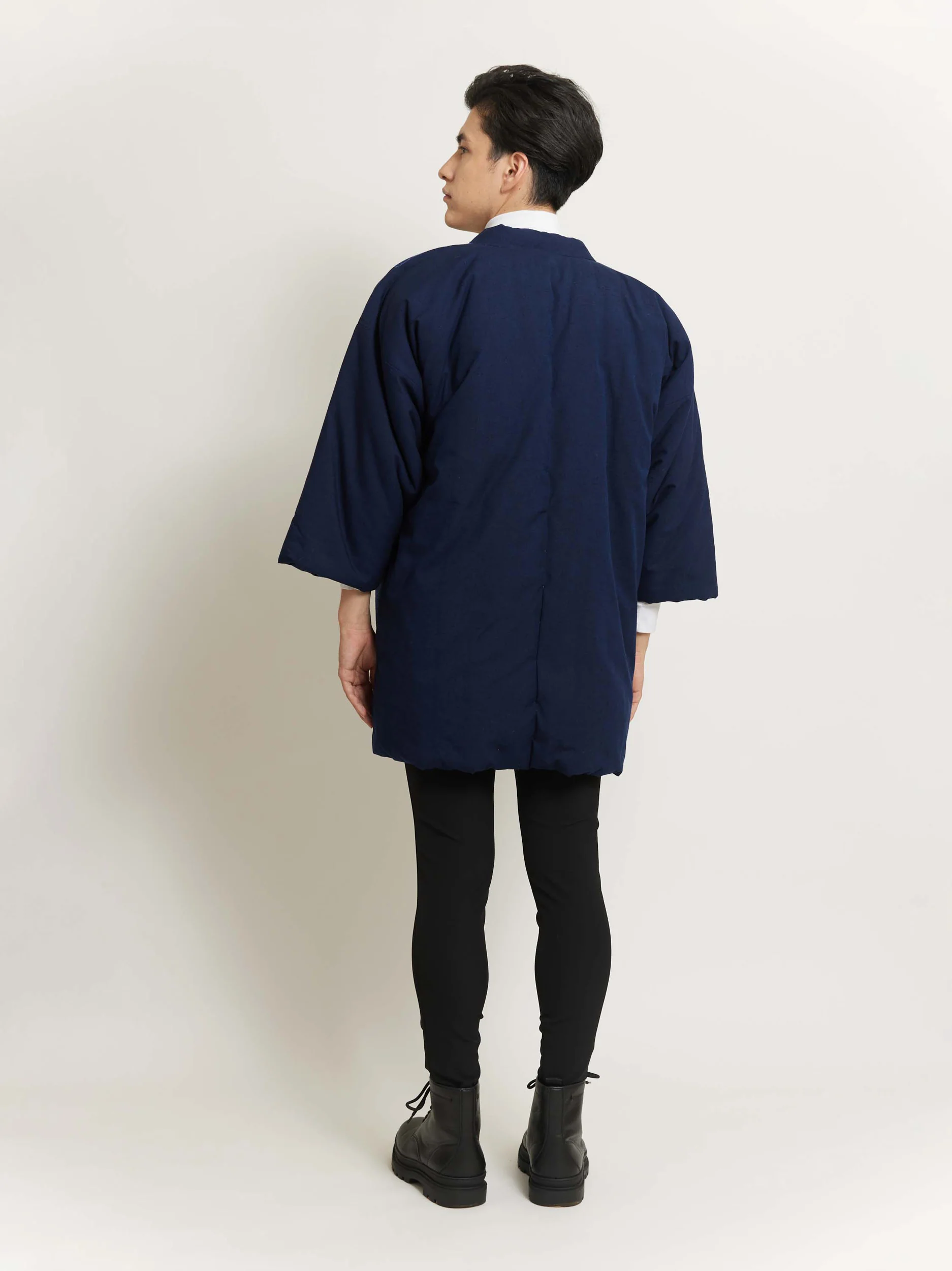Indigo Hanten Padded Jacket - Image 4