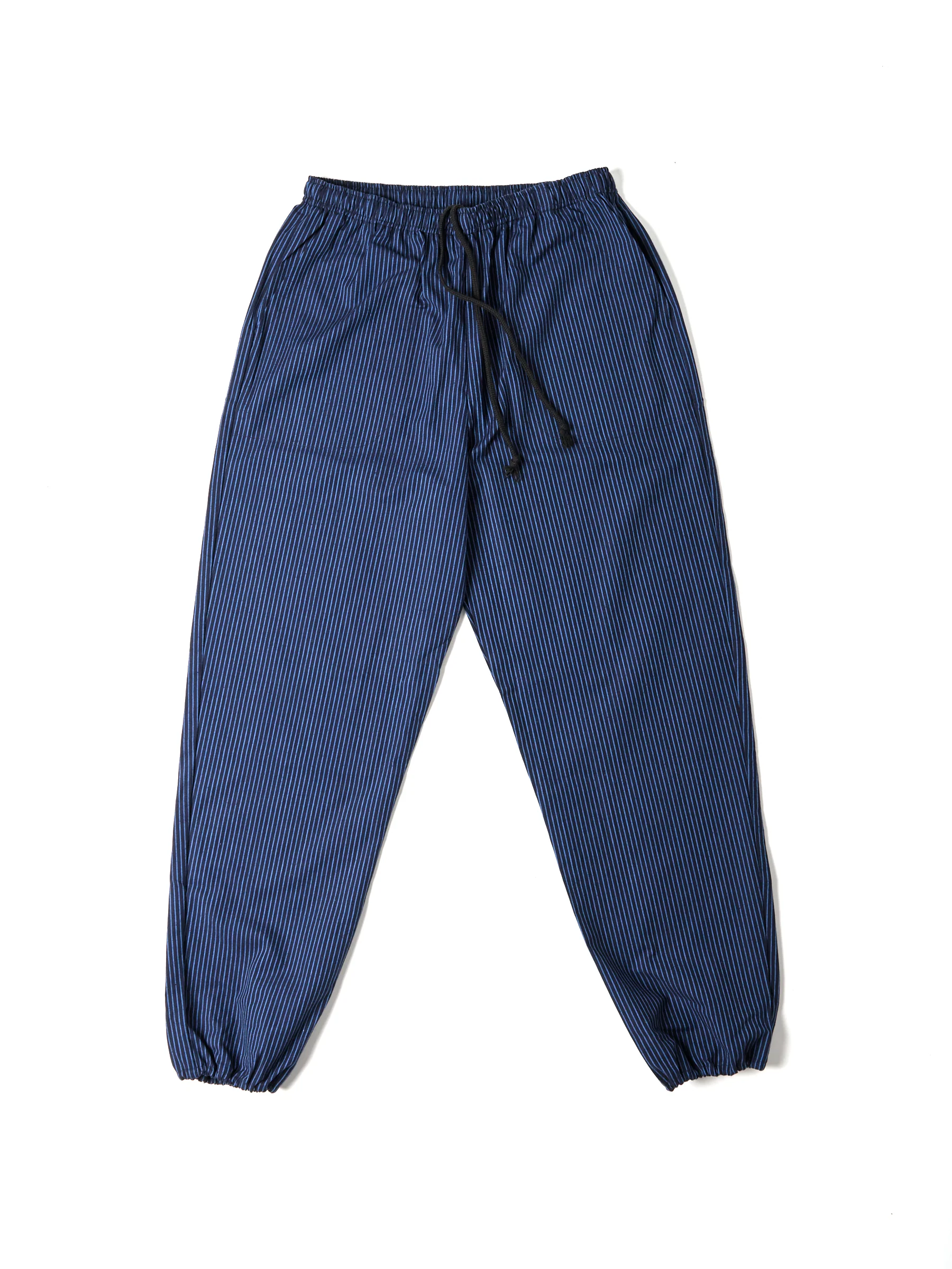 Monpe Men’s Cotton Lounge Pants in Indigo Weave - Image 6