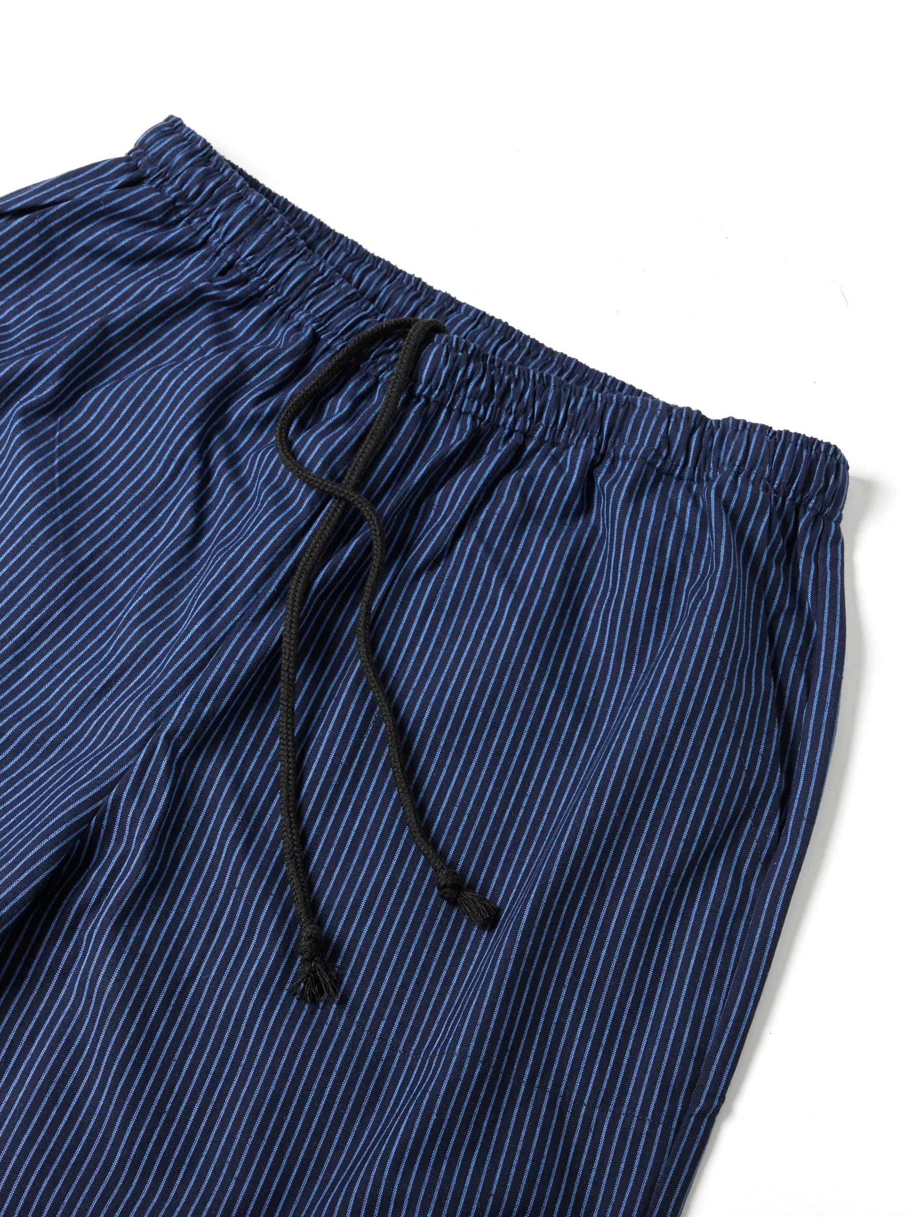 Monpe Men’s Cotton Lounge Pants in Indigo Weave - Image 7
