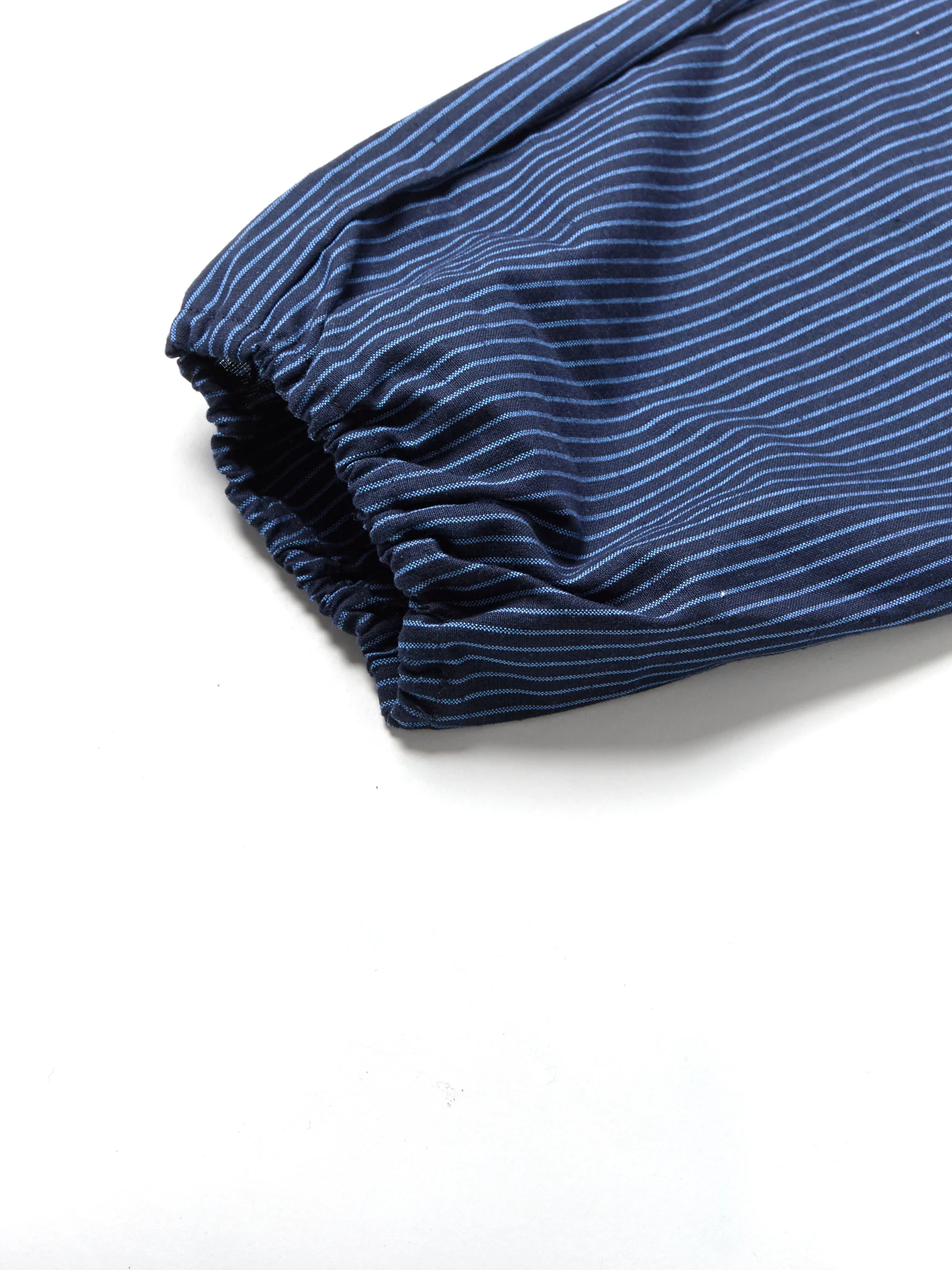 Monpe Men’s Cotton Lounge Pants in Indigo Weave - Image 9